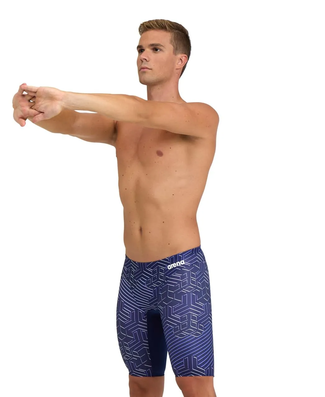 Arena Kikko Pro Bermuda Uomo 52 Navy Telo Spugna