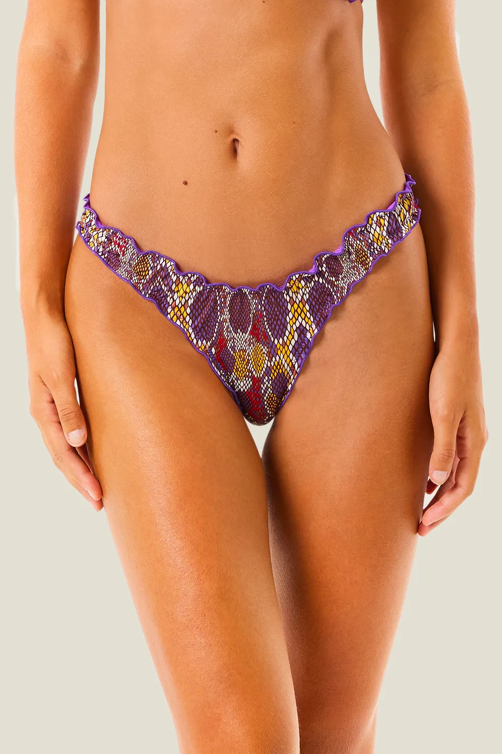 4Giveness Congo slip bikini animalier leo congo
