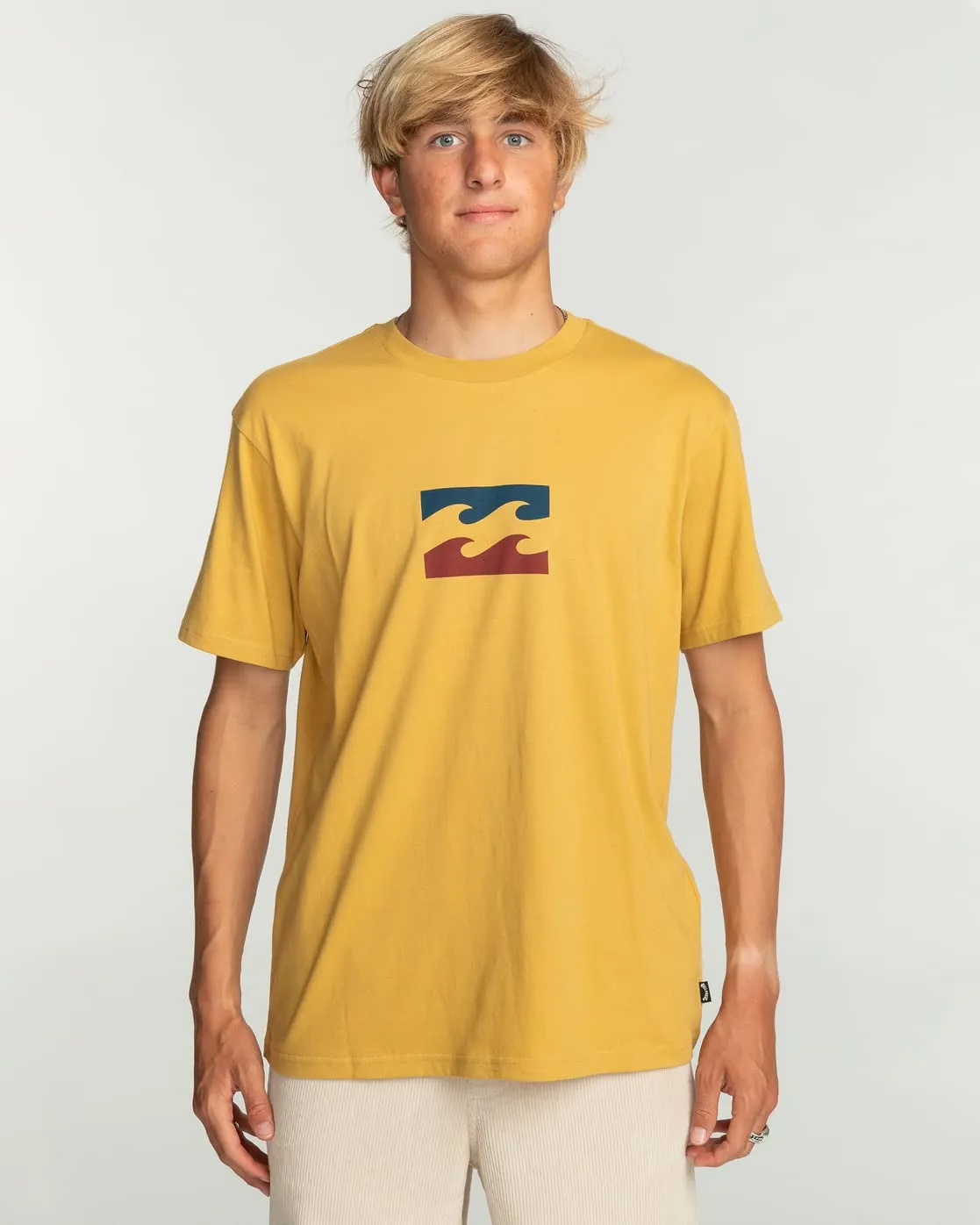 Billabong Team Wave SS T-shirt Bambino logo onda leggero