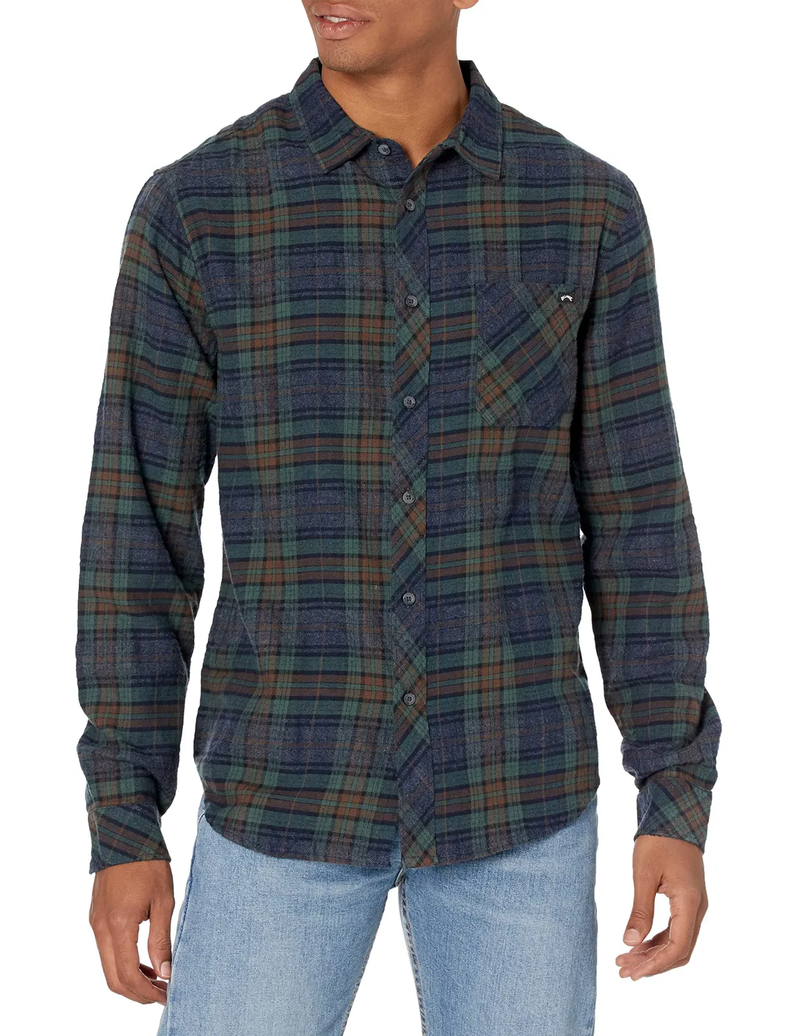Billabong Coastline Flannel camicia uomo in flanella quadri