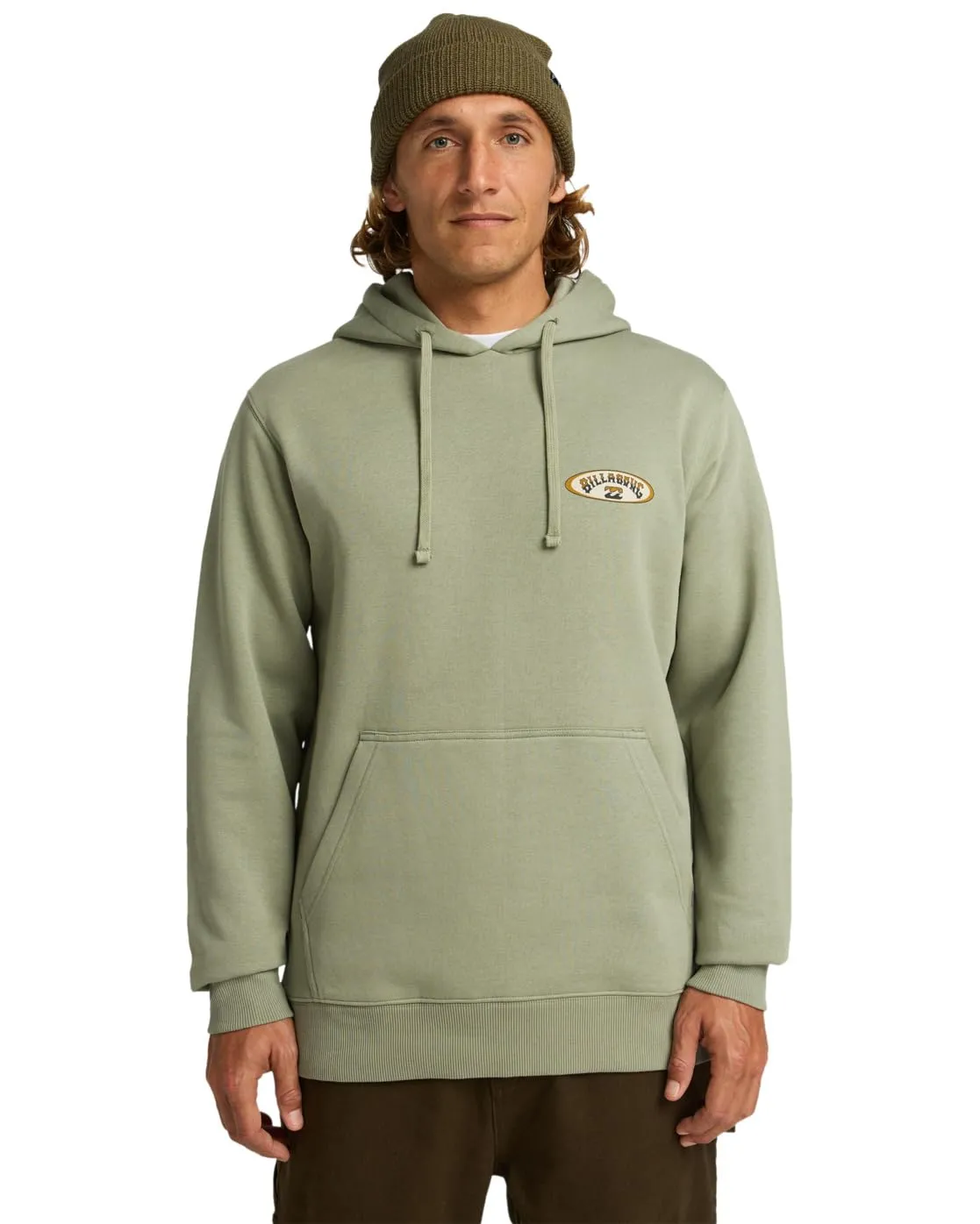 Billabong Foundation Po felpa uomo blu cappuccio