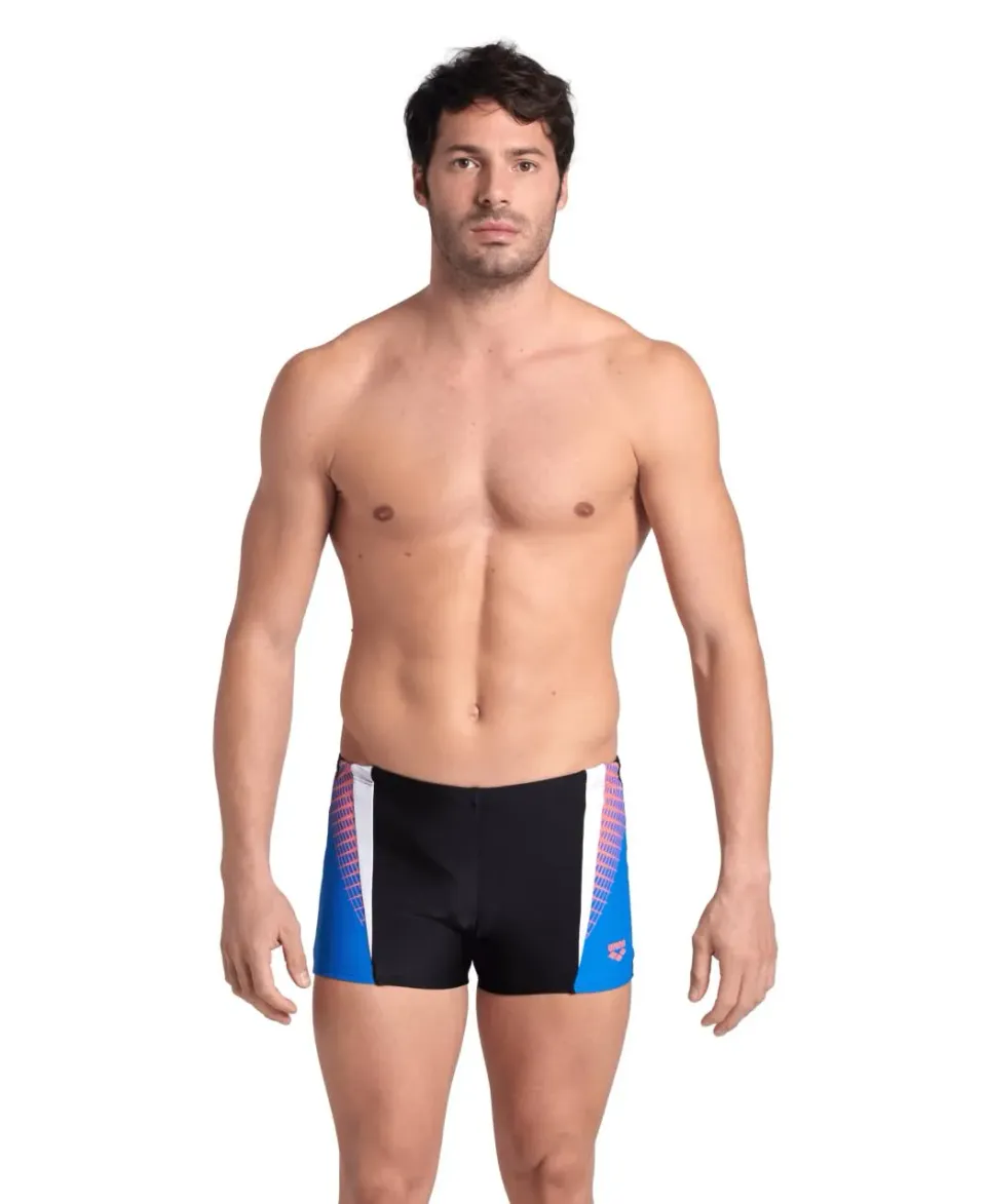 Arena Threefold Short R costume mare uomo 46 nero-blu