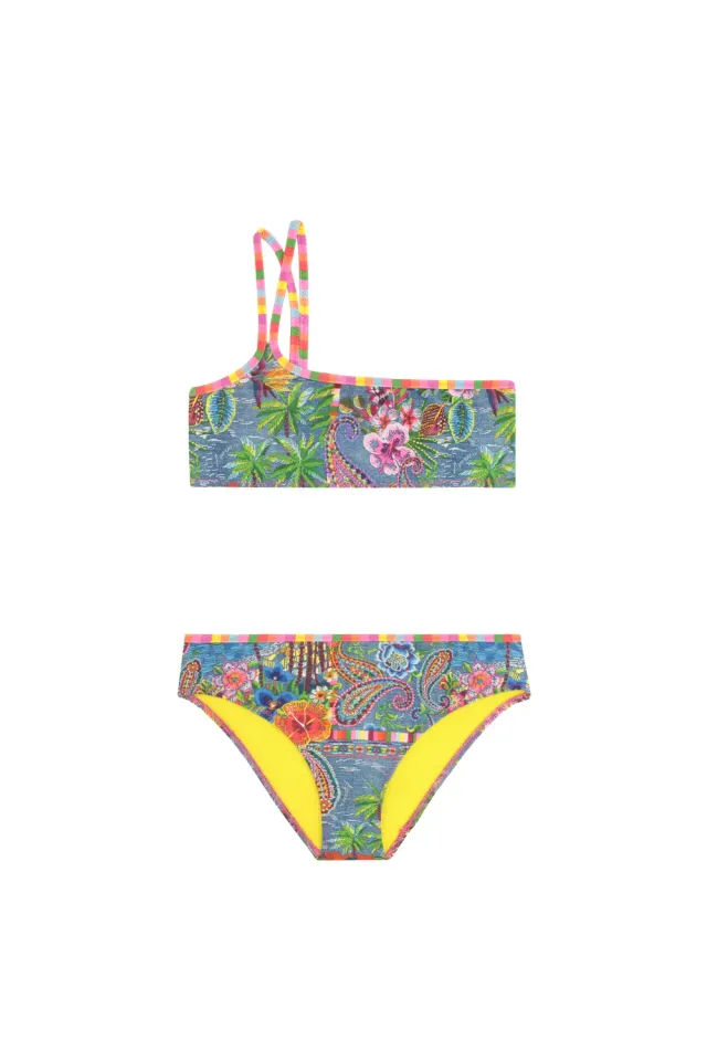 4 Giveness Monospalla bikini bimba slip chiuso
