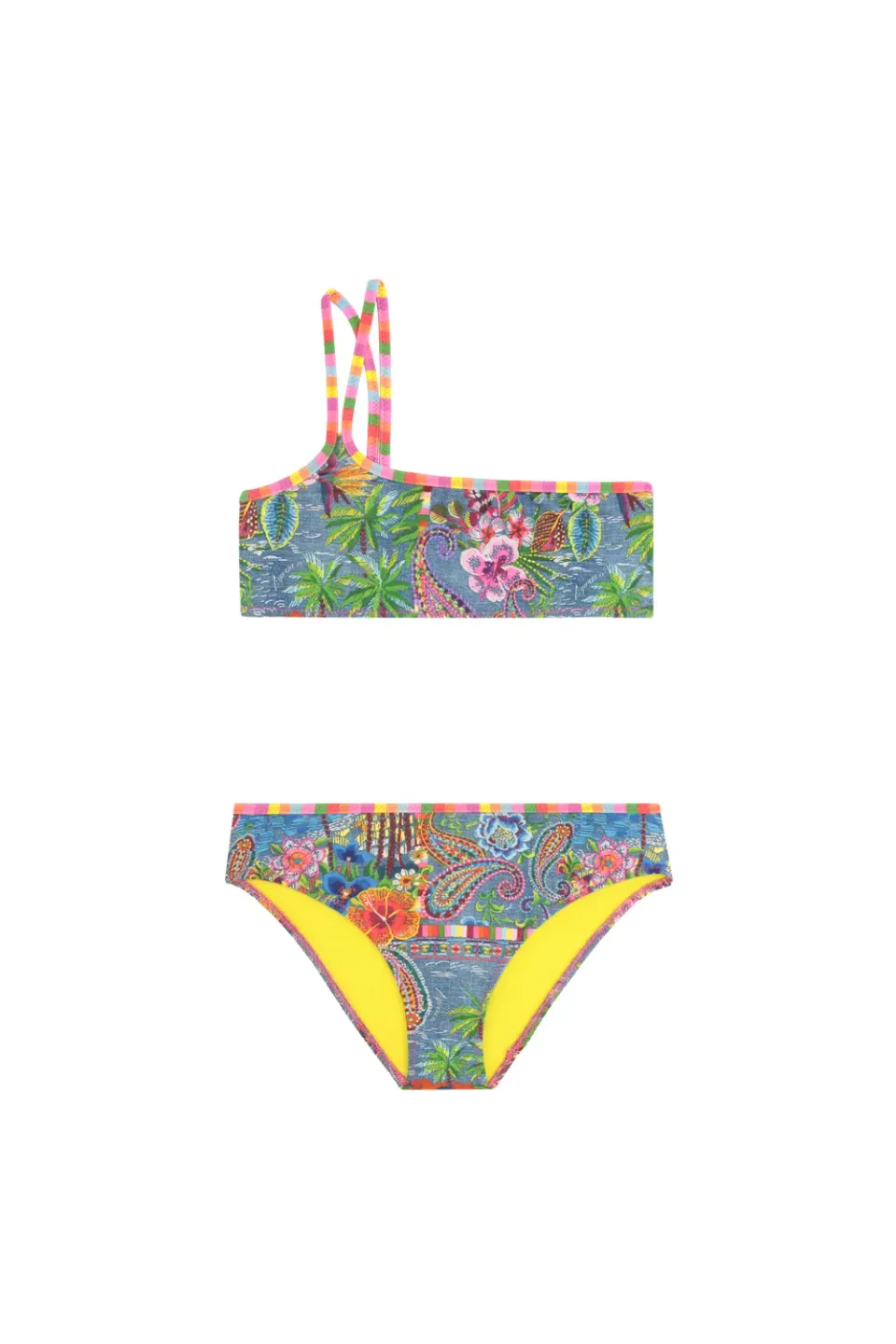 4 Giveness Monospalla bikini bimba slip chiuso