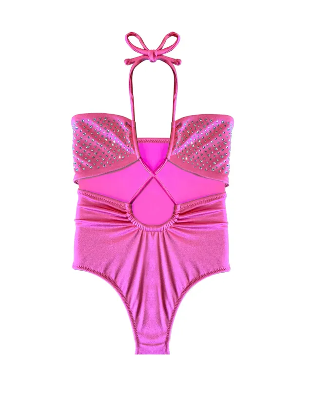4 Giveness Girl Starry Diamonds intero bambina fuxia