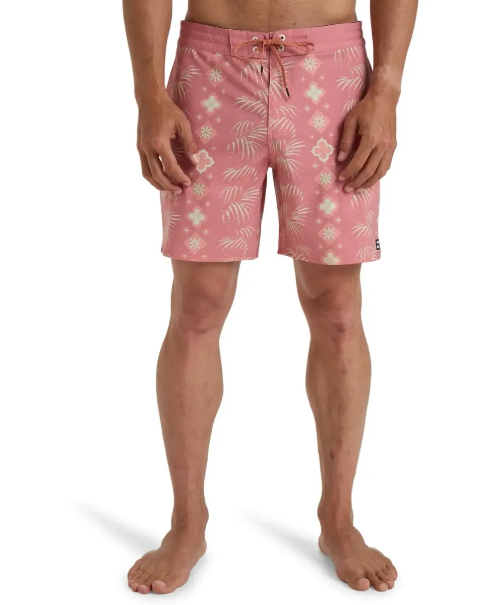Billabong Good Times Lt Boardshort Uomo Dusty Pink elastico