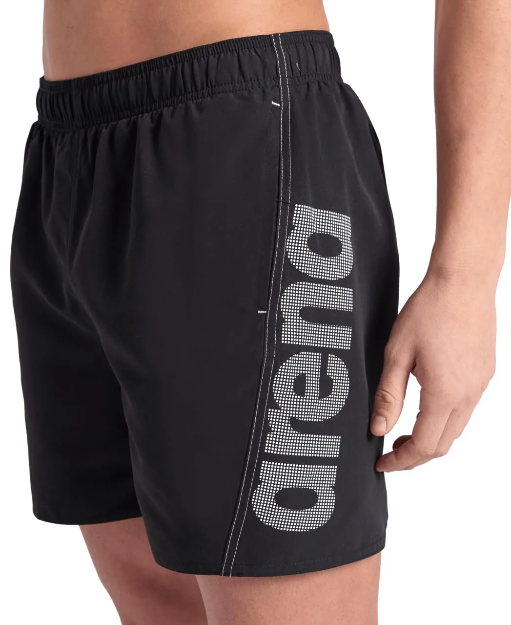 Arena Fundamentals Logo boxer uomo nero asciugatura rapida