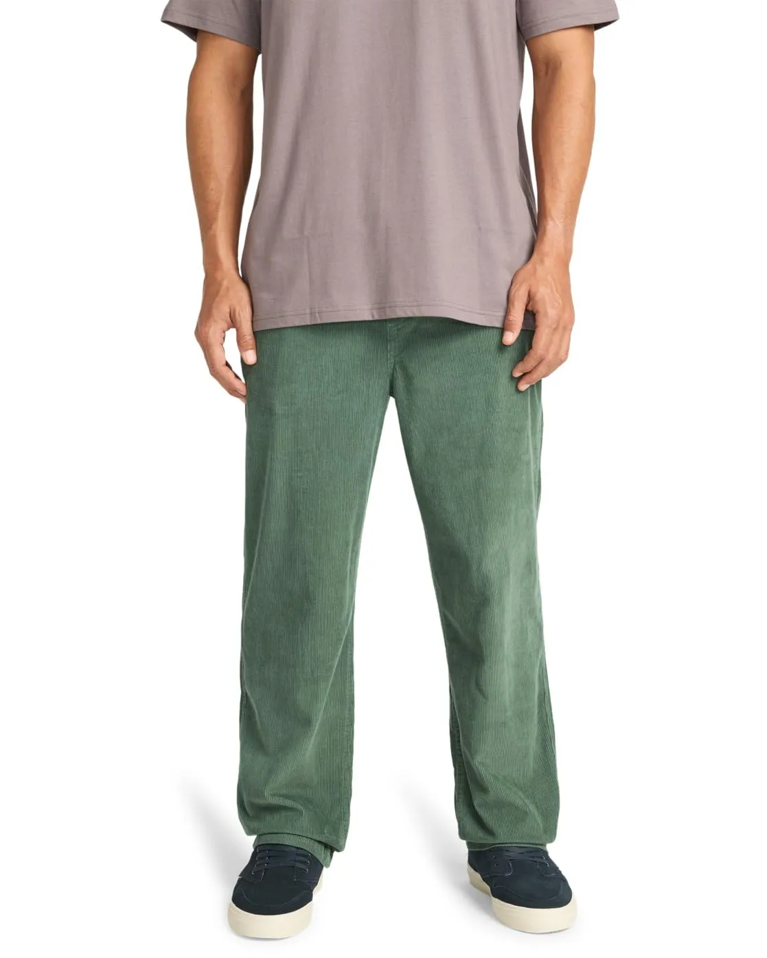 Billabong Larry Cord pantaloni uomo velluto vita elastica