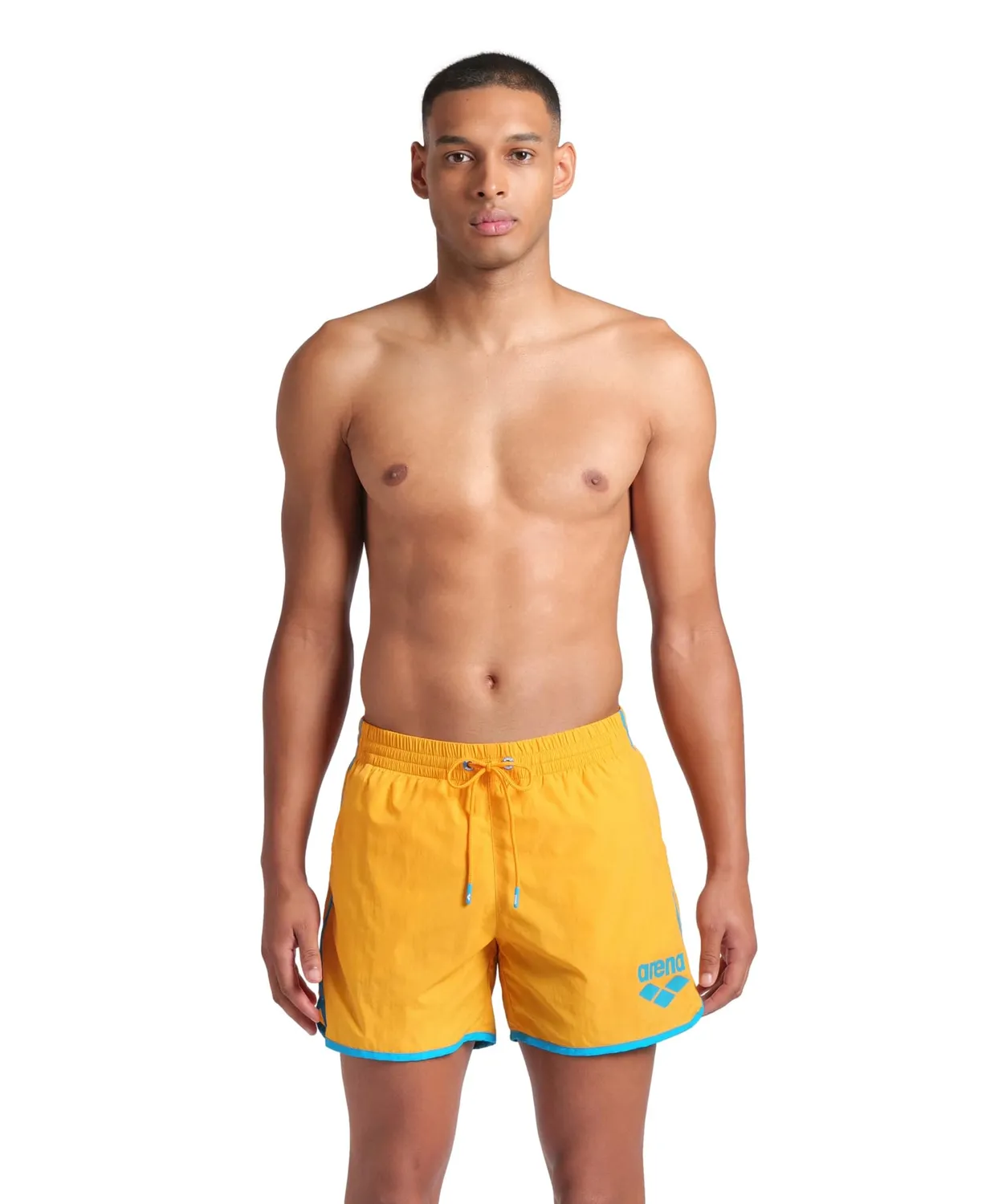 Arena Big Logo boxer mare uomo 3XL nero salvia