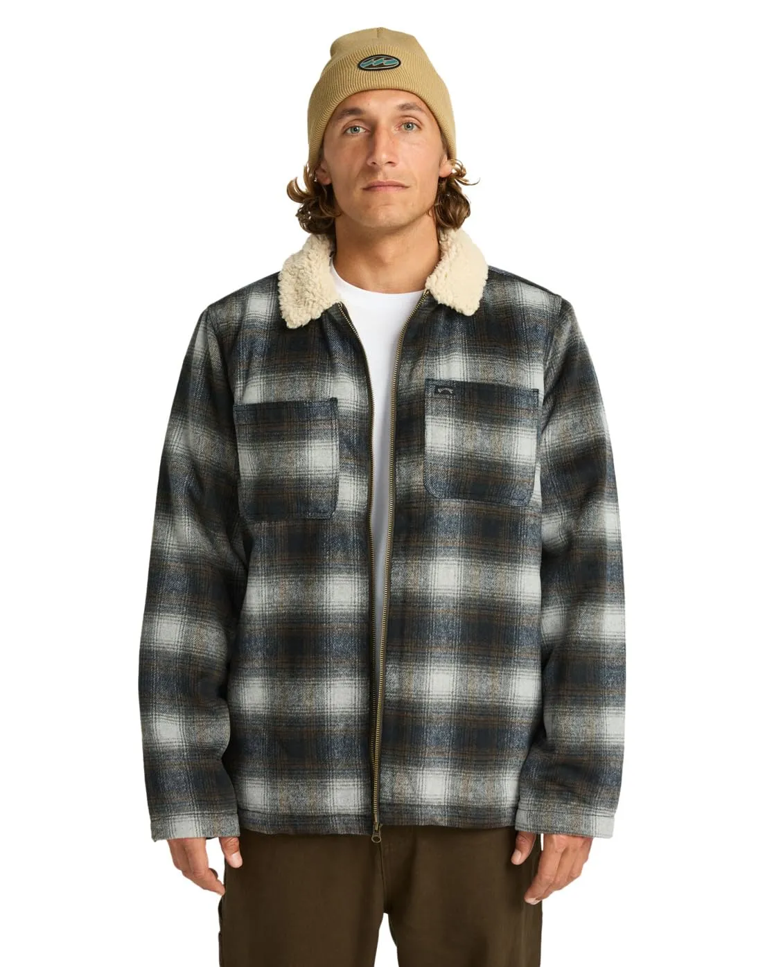 Billabong Hills Sherpa Gilet Uomo in Pile