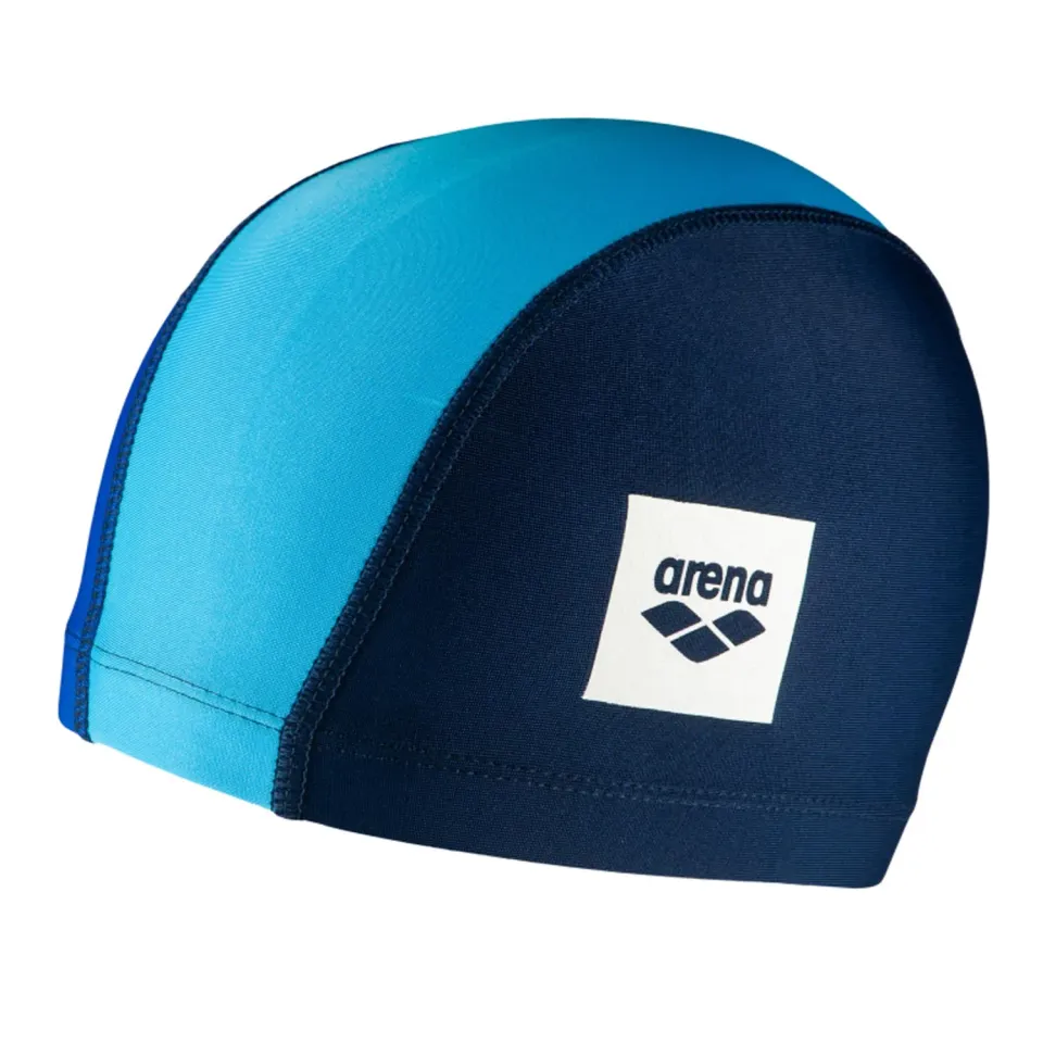 Arena Unix II cuffia bambino blu navy tessuto elastico