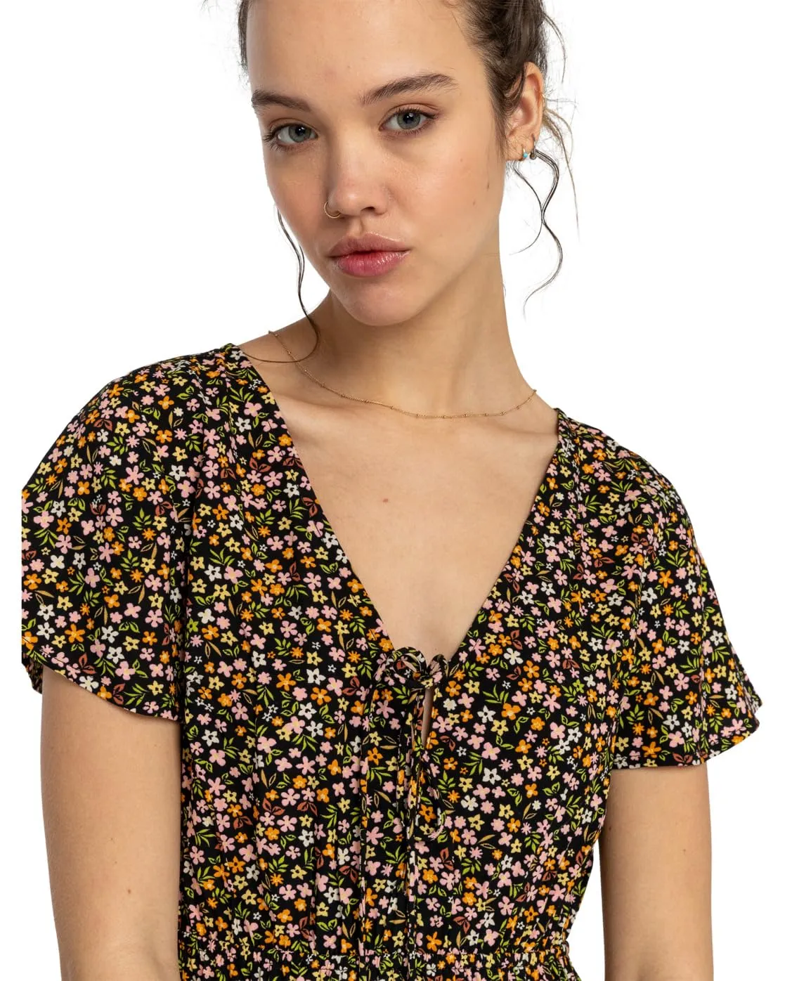 Billabong Day Trippin Vestito Donna viscosa scollo V