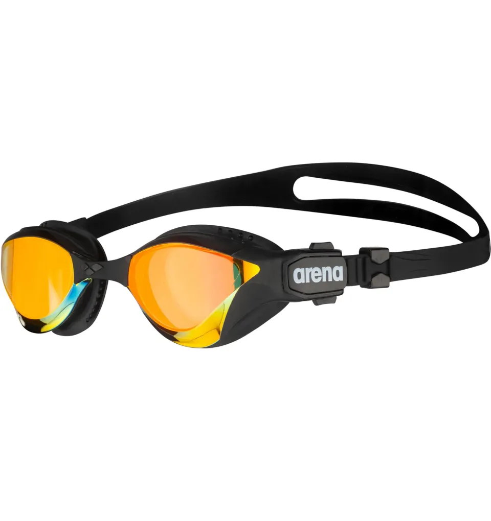 Arena Cobra Tri Swipe occhialini Yellow Copper-Black UV
