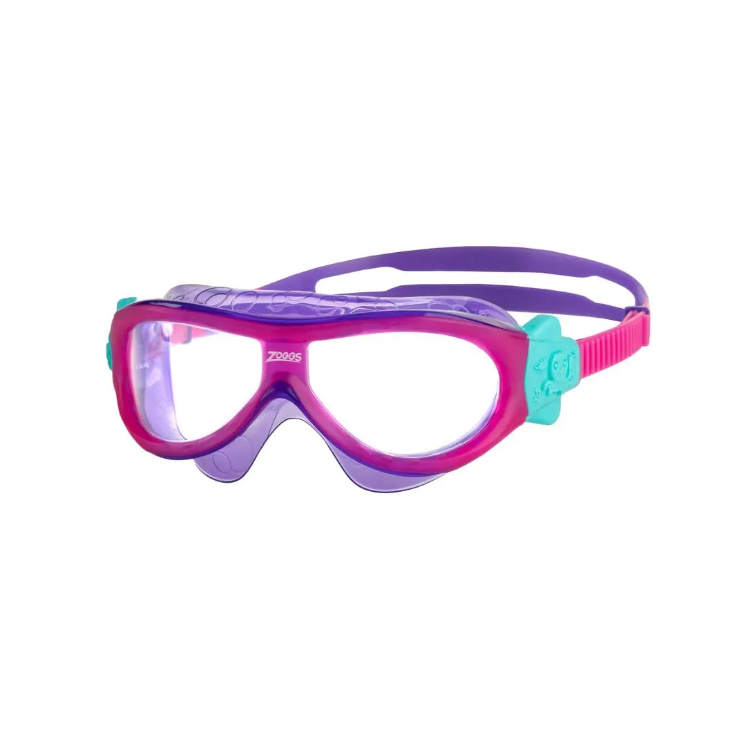 Zoggs Phantom occhialini nuoto bambino verde blu tinta antiappannamento
