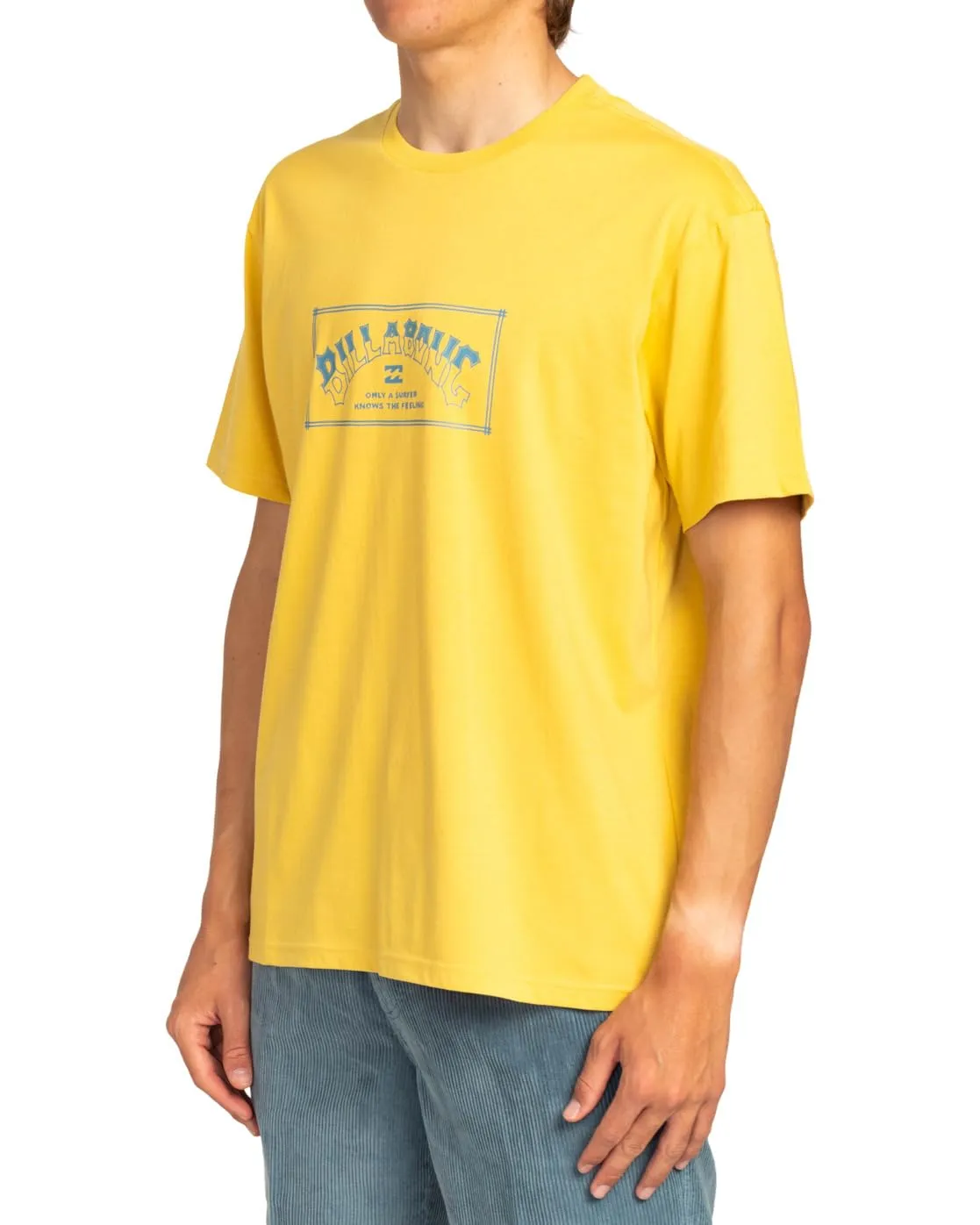 Billabong Arch SS t-shirt uomo gialla manica corta
