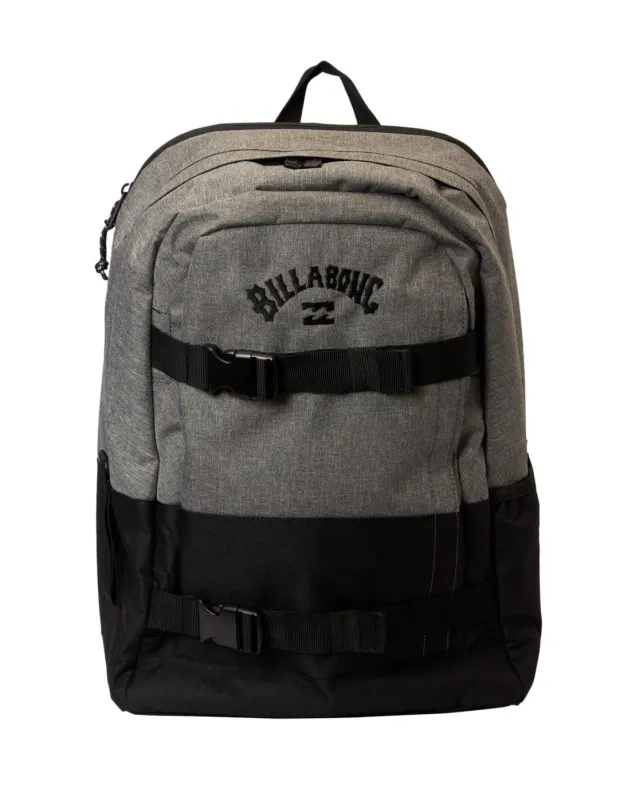 Billabong Comando Stash zaino grigio melange taglia unica