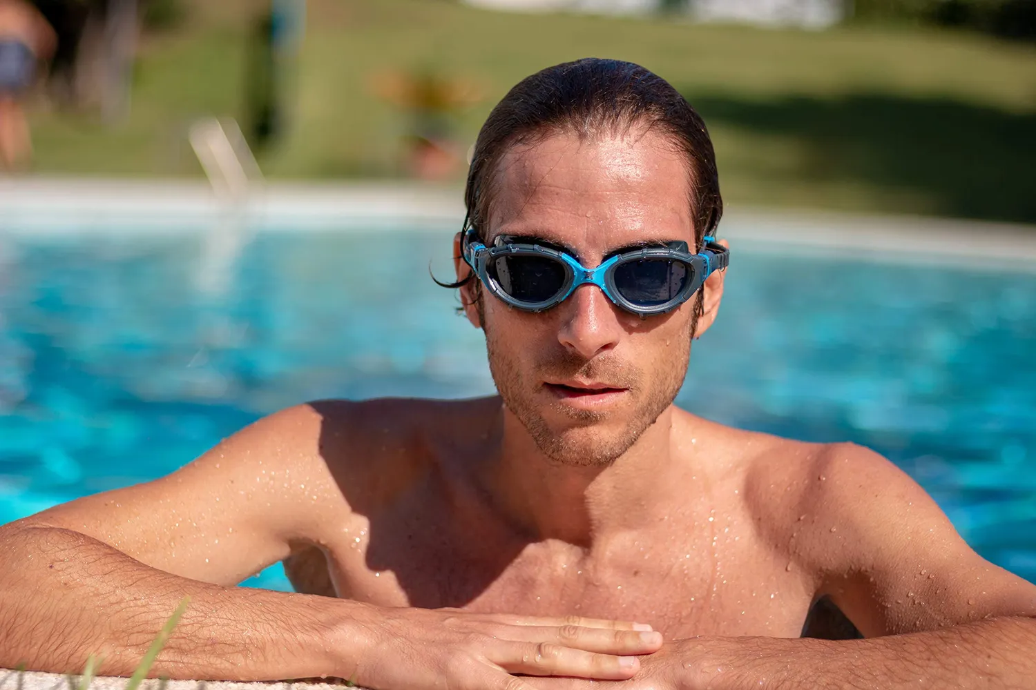Zoggs Predator Flex occhialini nuoto fumè polarizzati