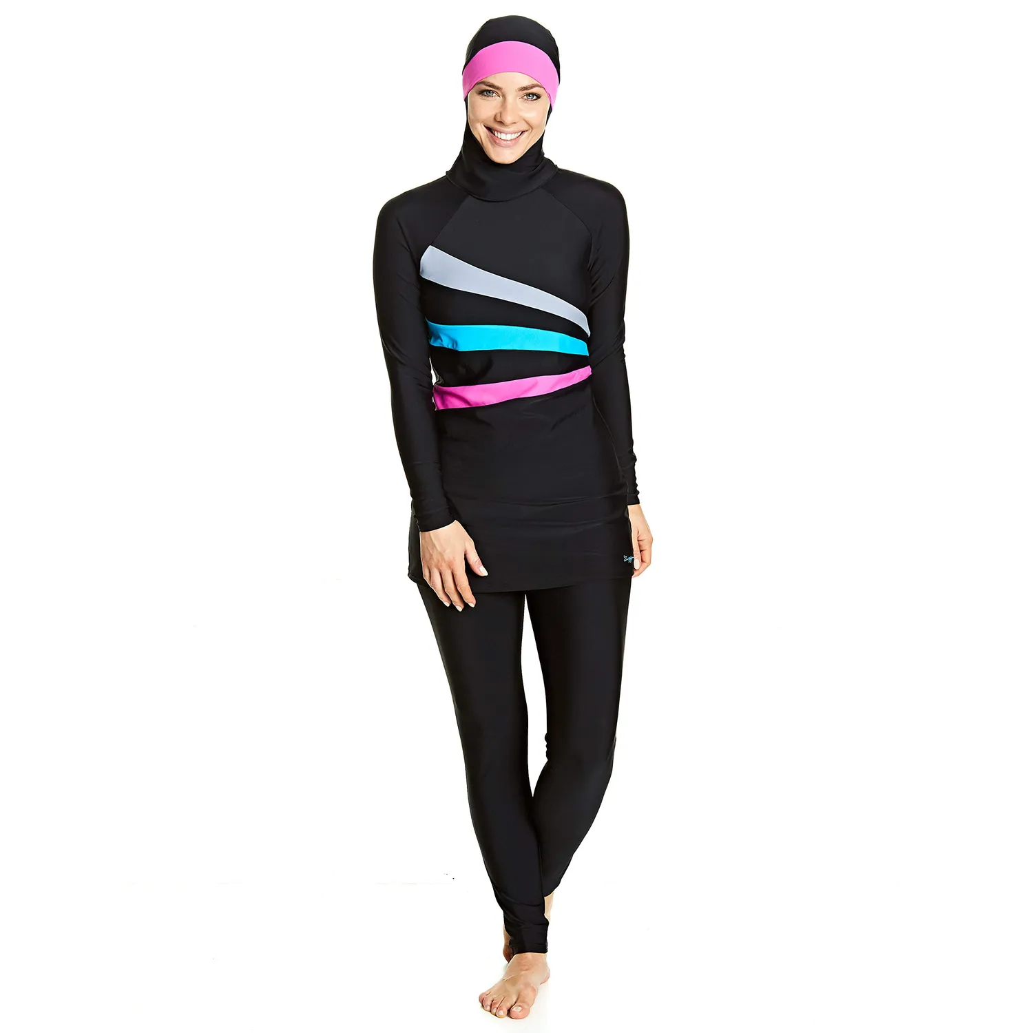 Zoggs Sandon Modesty Suit costume coprente 3 pezzi