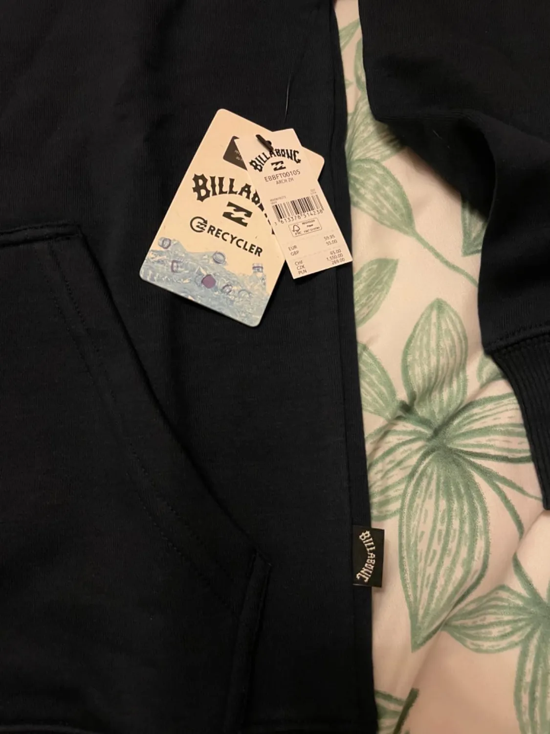 Billabong Arch ZH felpa zip ragazzo con cappuccio