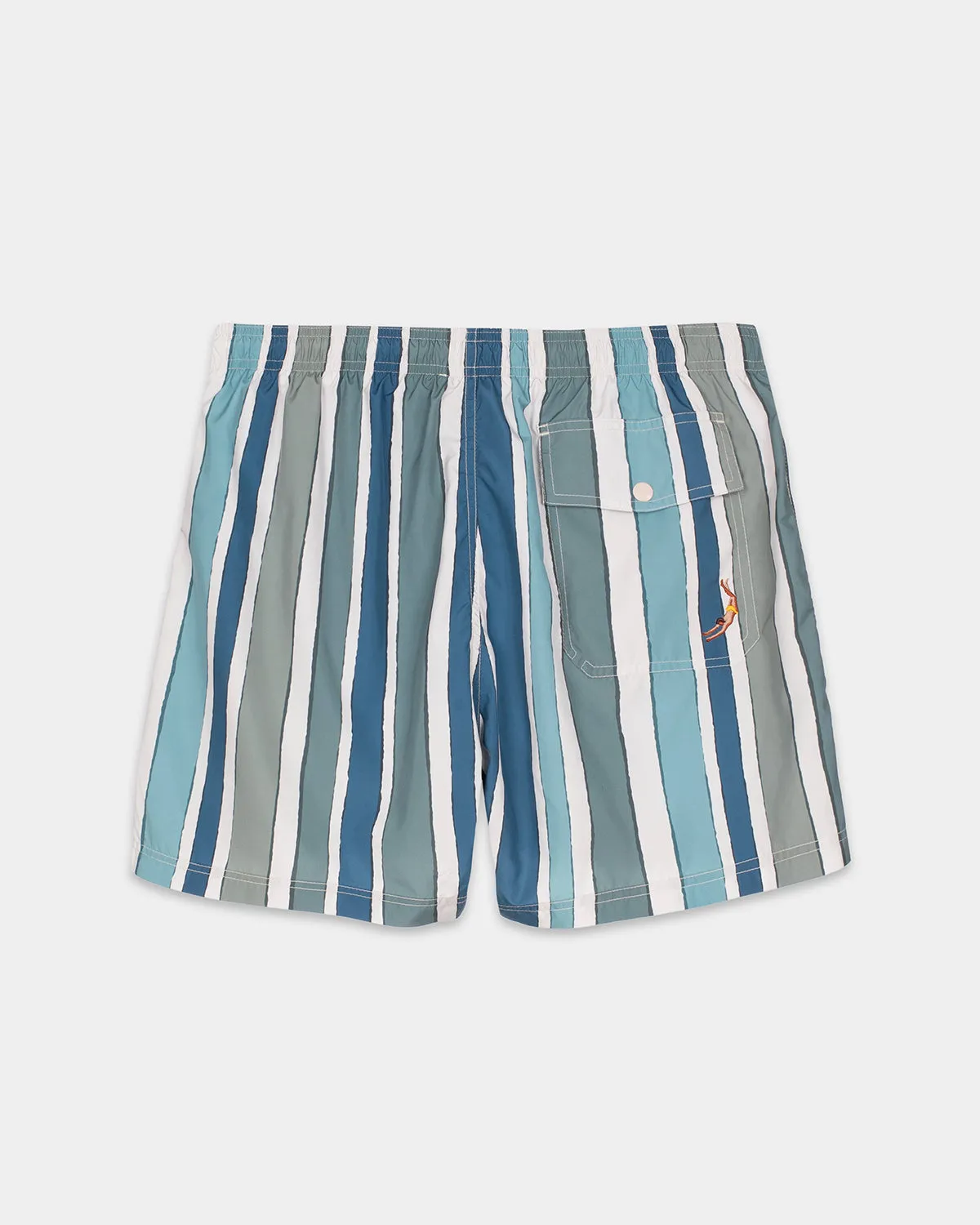 Mosso Sunwear Baiadera boxer mare blu a righe