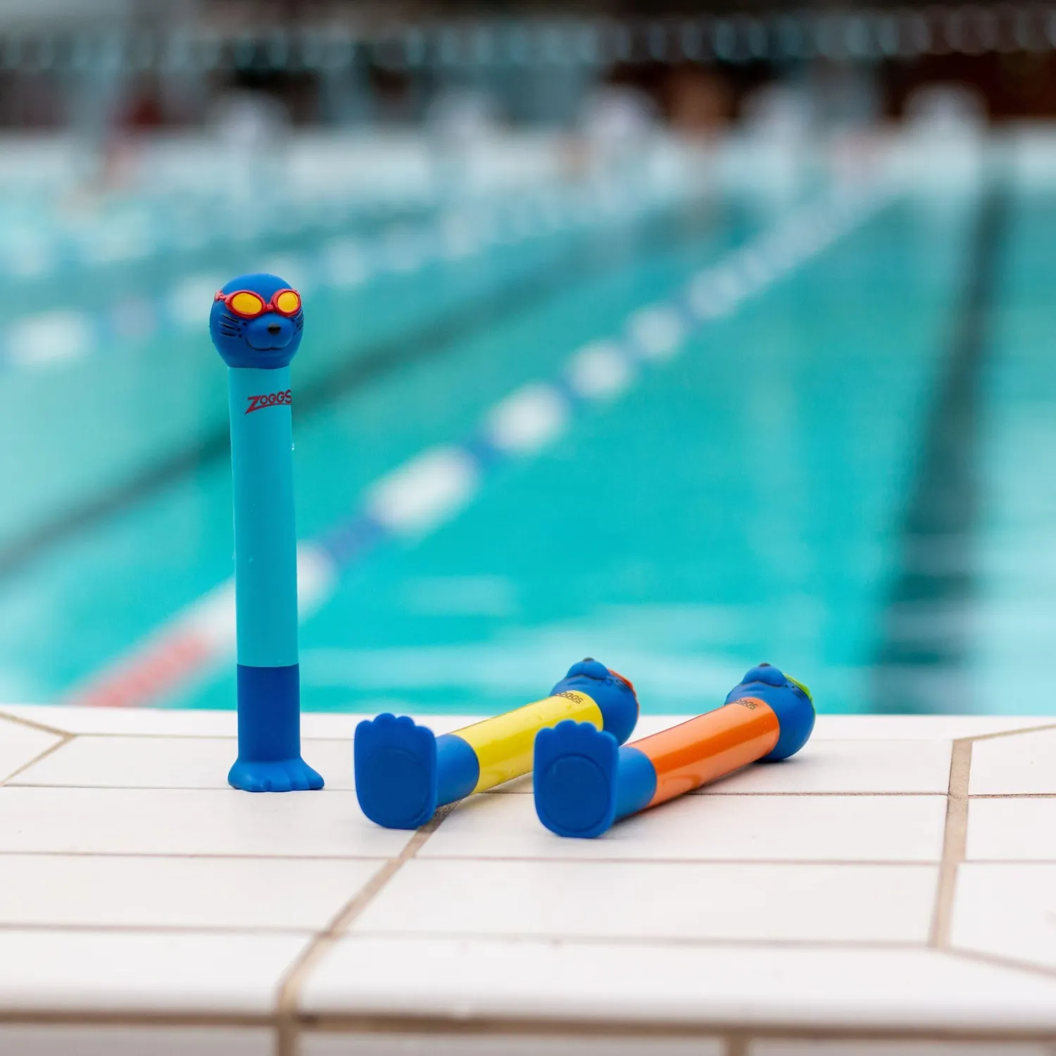 Zoggs Zoggy Dive Sticks giochi sub 3pz multicolore