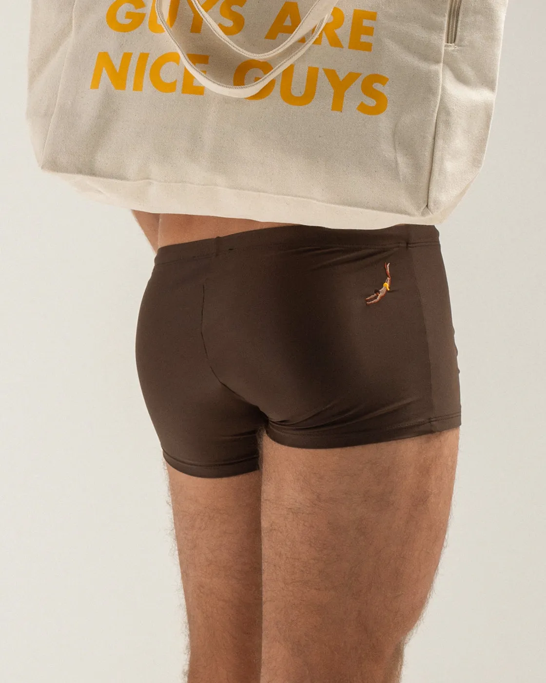 Mosso Sunwear Box slip mare boxer marrone contenitivo