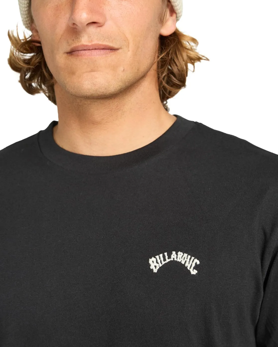 Billabong Arch Crew SS T-Shirt Uomo Cotone Bianco