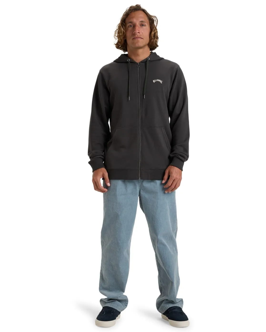 Billabong Arch Pile felpa uomo zip pile leggero