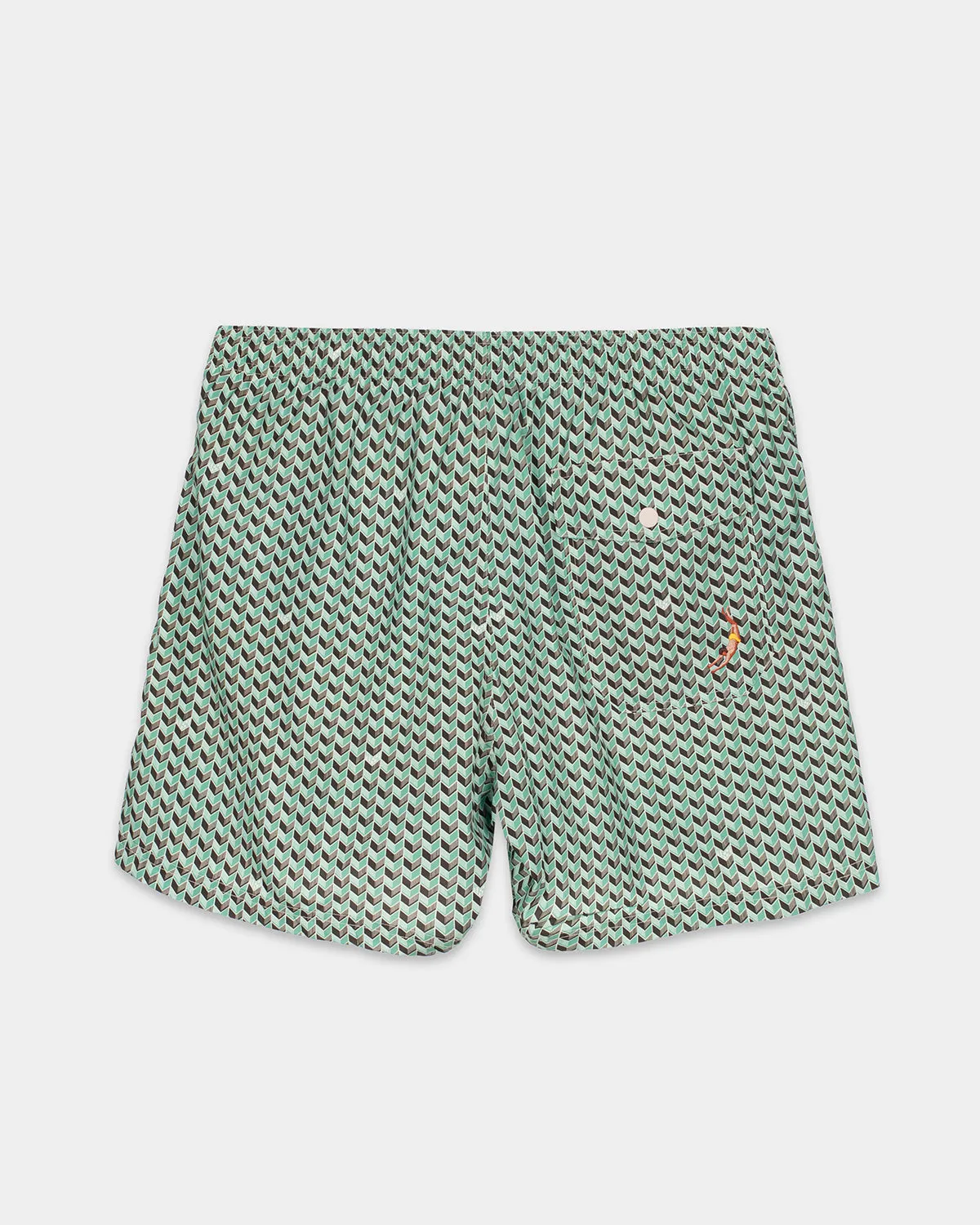 Mosso Sunwear Grains costume salvia stampa grains