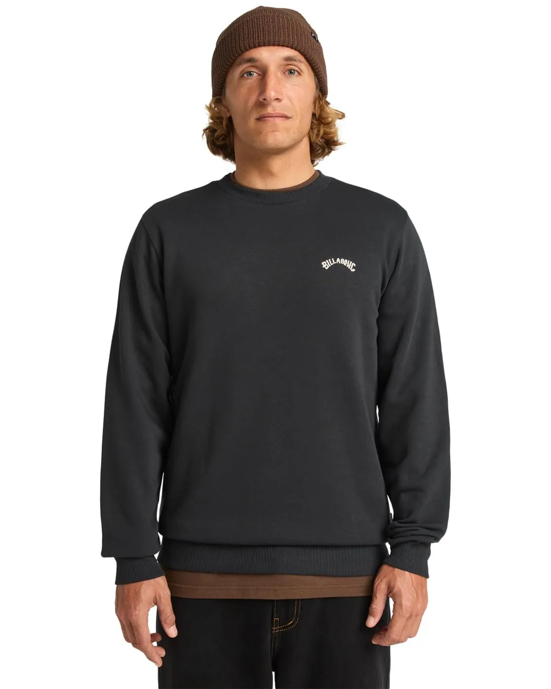 Billabong Arch CR Maglione Uomo S Oatmeal Heather