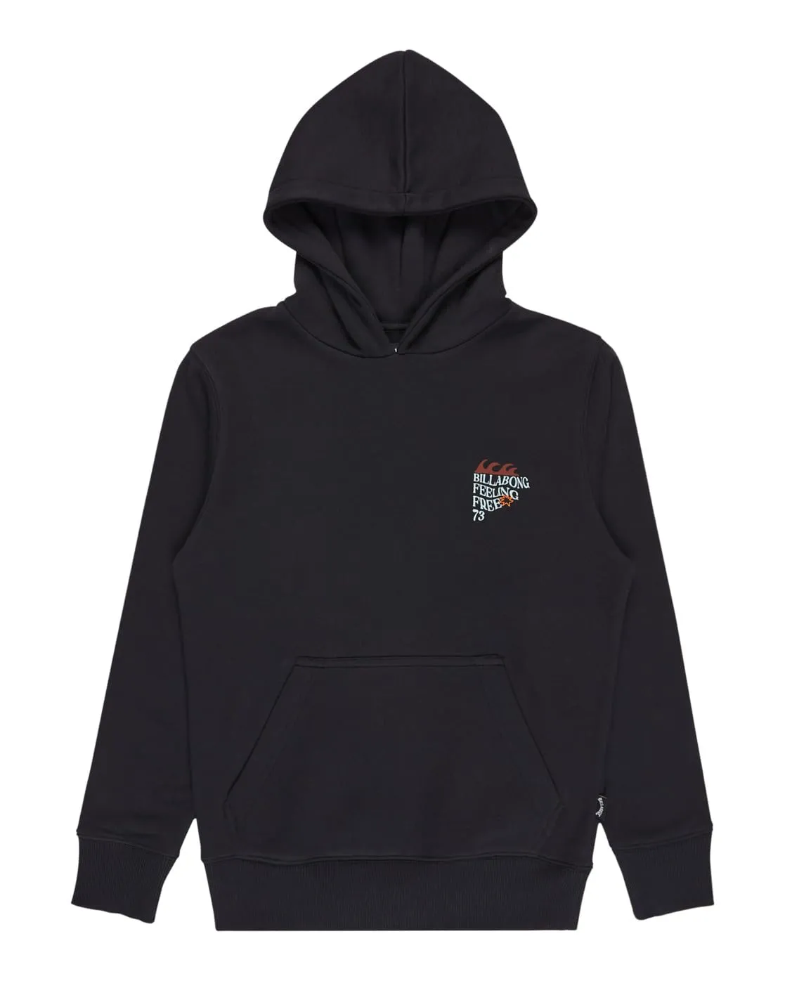 Billabong Foundation Po Kids felpa bambino 12 anni blu ardesia pile