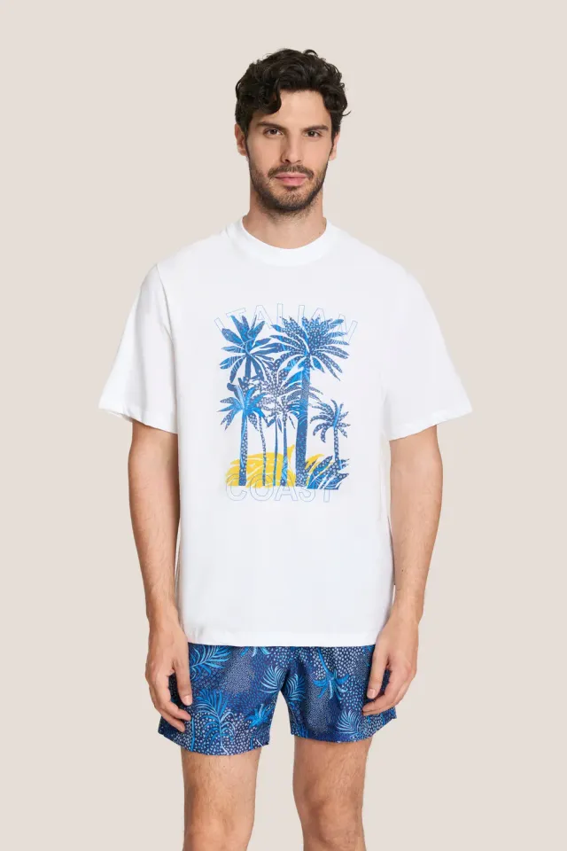 4 Giveness Italian Coast t-shirt uomo jersey stampa