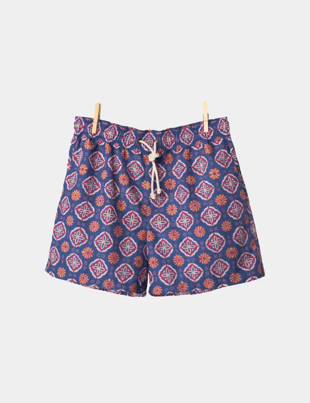 Ripa Ripa Maestrale Rosso Blu costume mare uomo