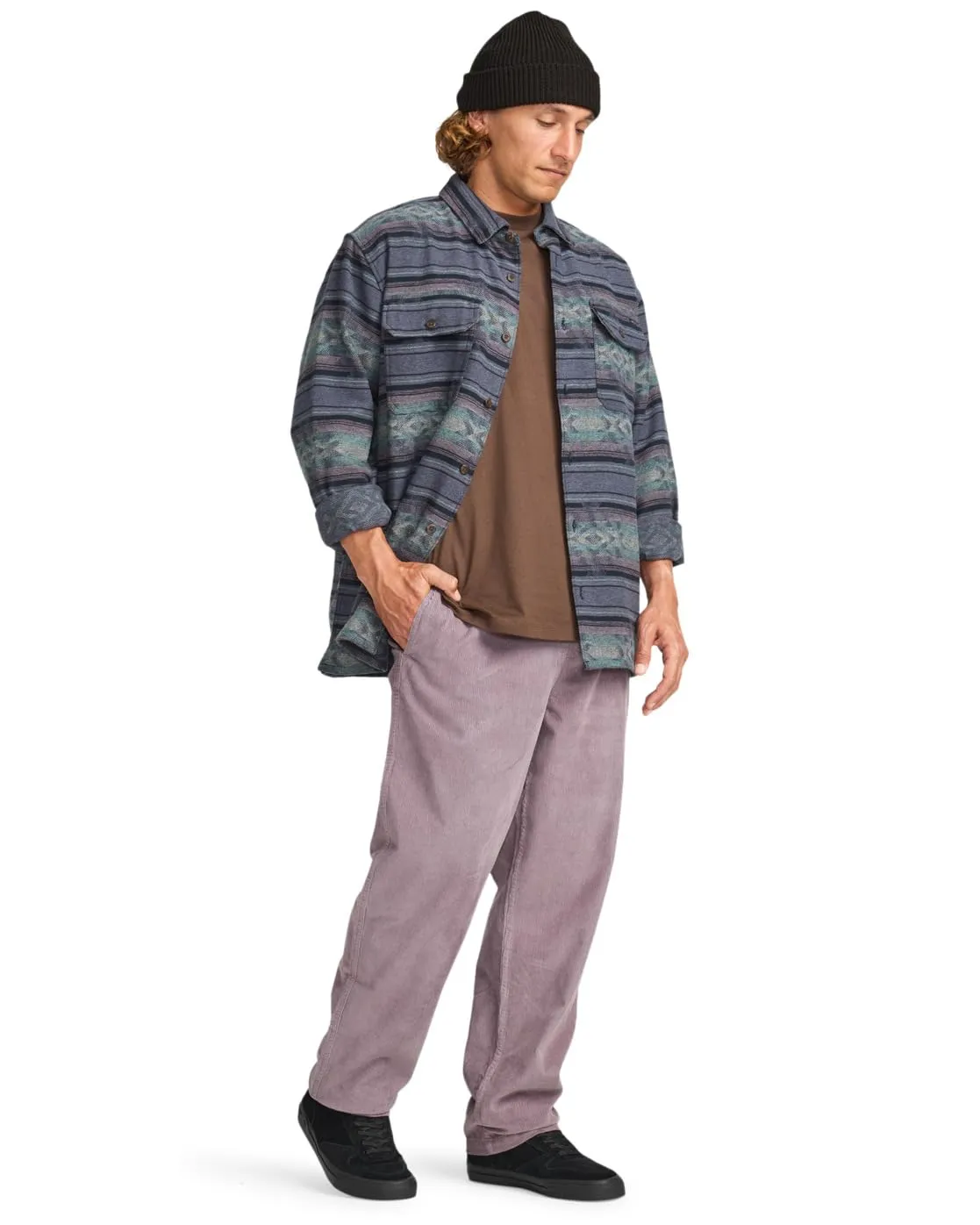 Billabong Larry Cord Pant pantaloni coste uomo coulisse