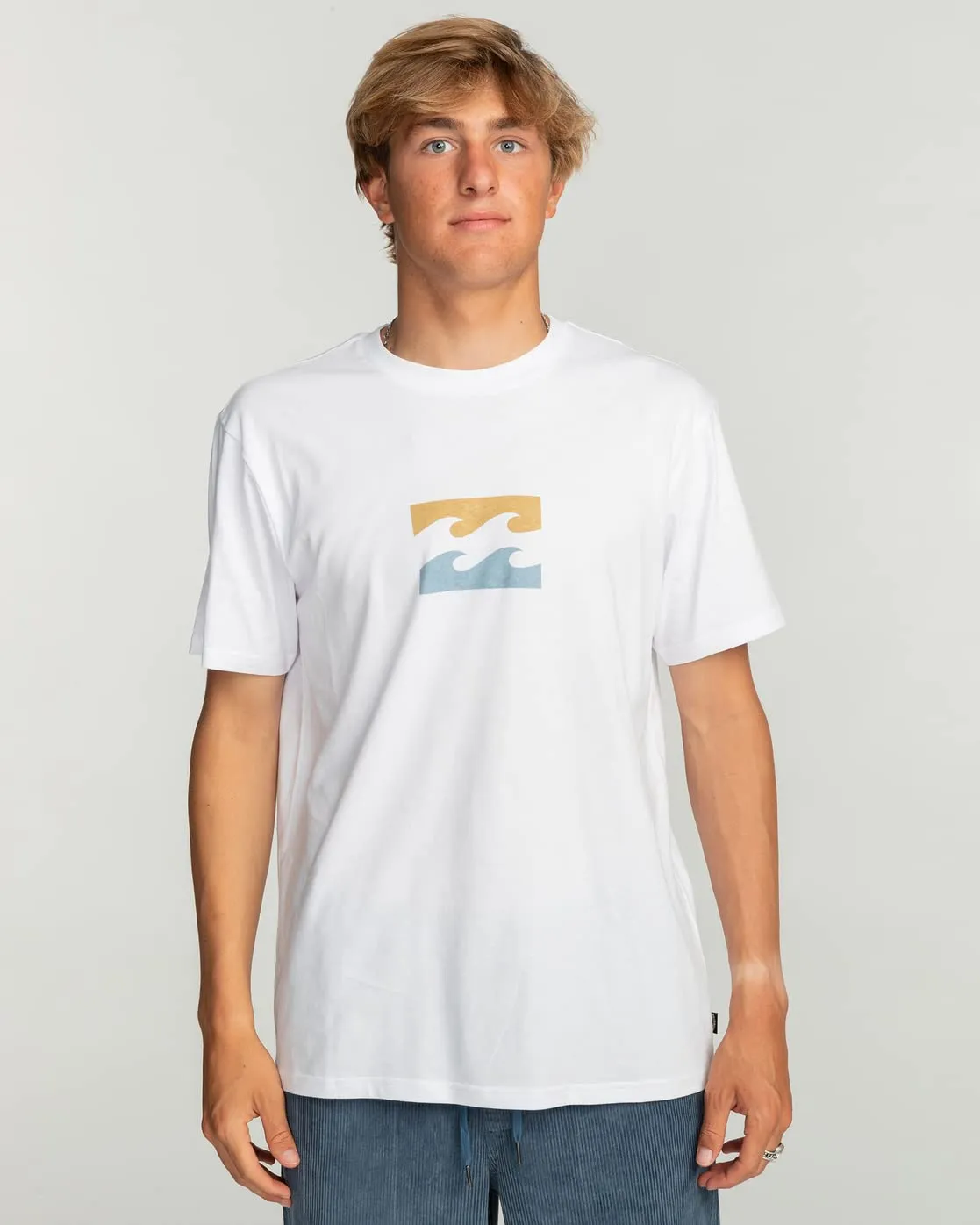 Billabong Team Wave SS T-shirt Bambino logo onda leggero