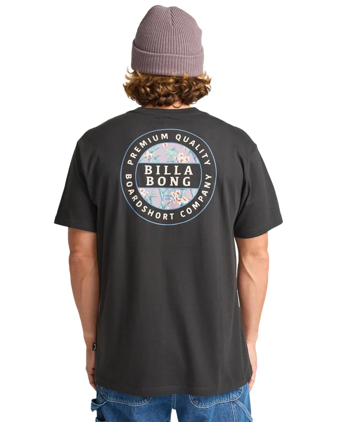 Billabong Rotor Fill t-shirt uomo nera manica corta