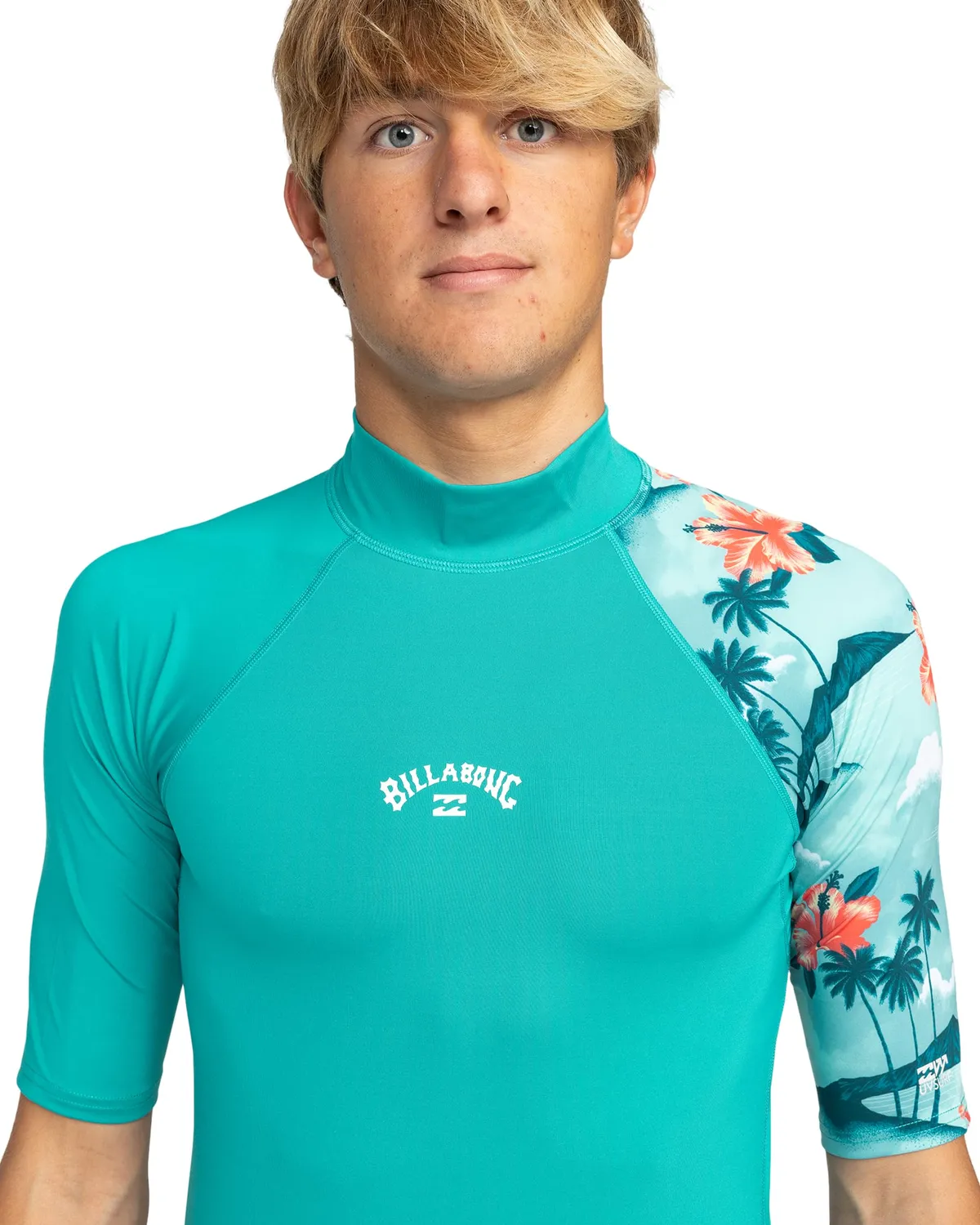 Billabong Contrast Allover rashguard uomo L maniche corte