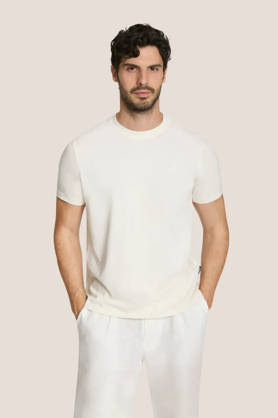 4 Giveness T-Shirt Tinto Old Basic Color Uomo Cotone