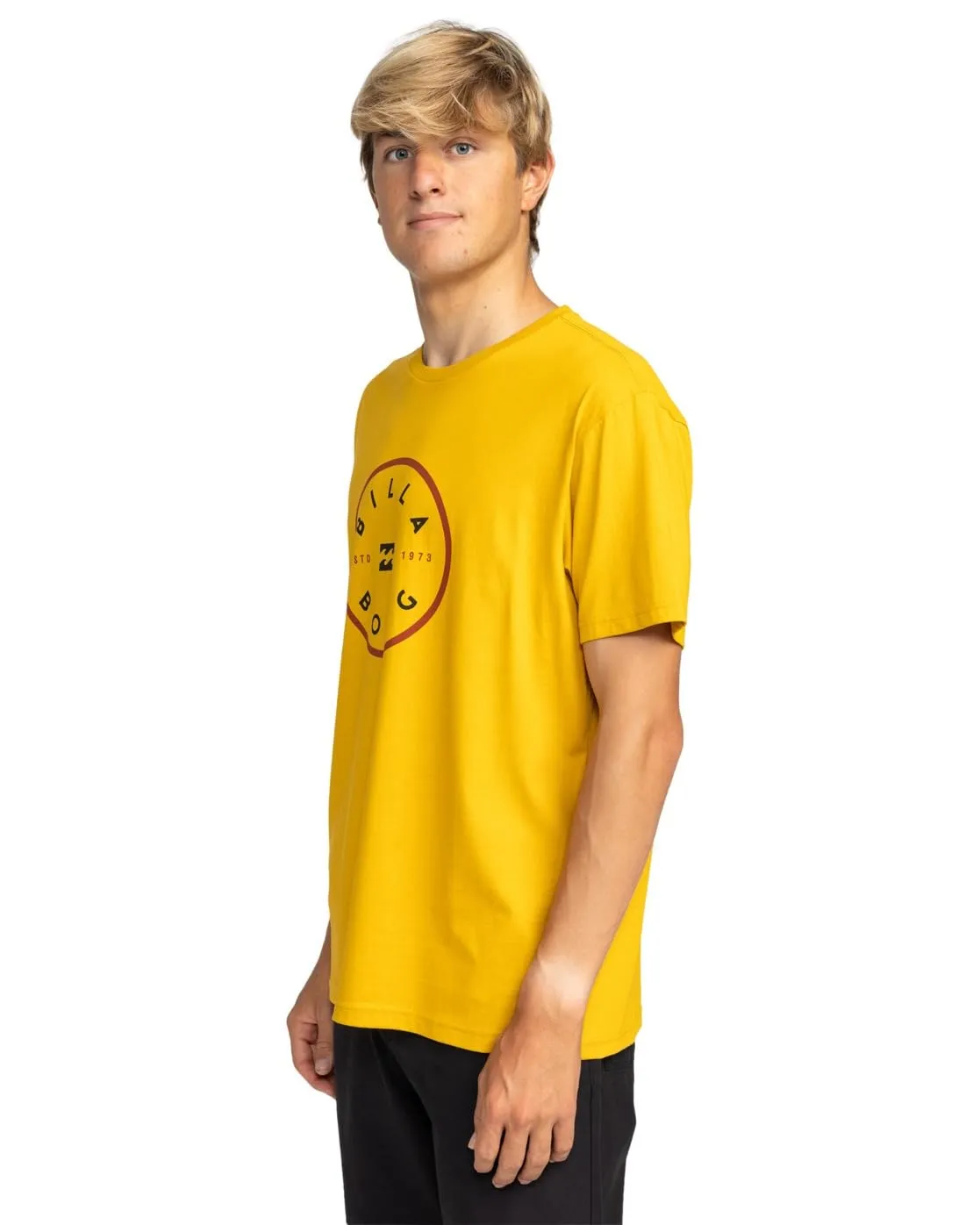 Billabong Rotore SS T-Shirt uomo Dark Slate cotone