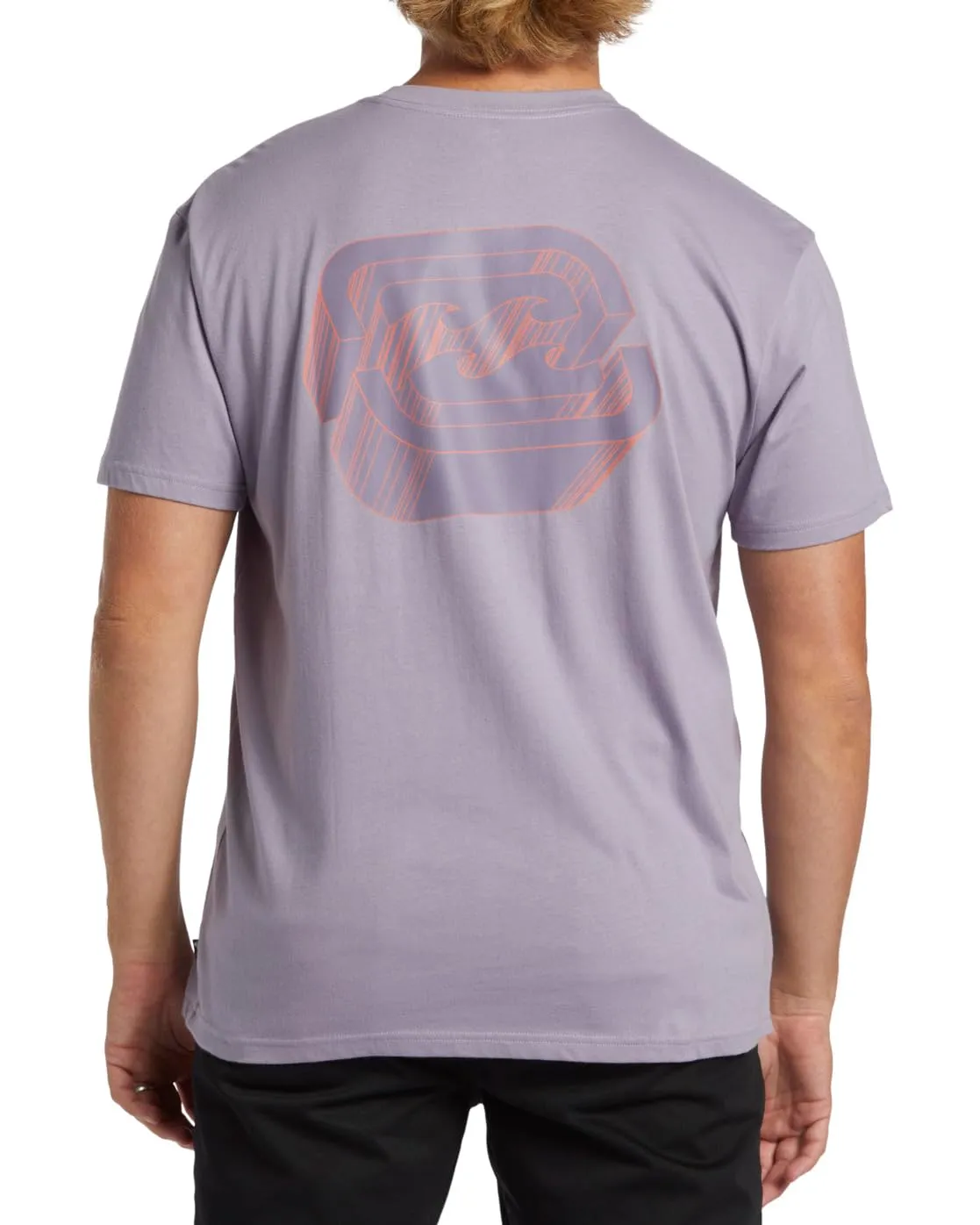 Billabong Crayon Wave SS t-shirt uomo Bianco stampa onda
