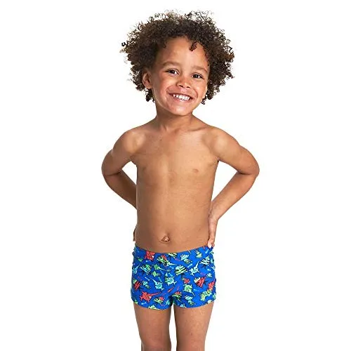 Zoggs Sea Saw Hip Racer Costume Slip 2 Anni Cloro Resistente