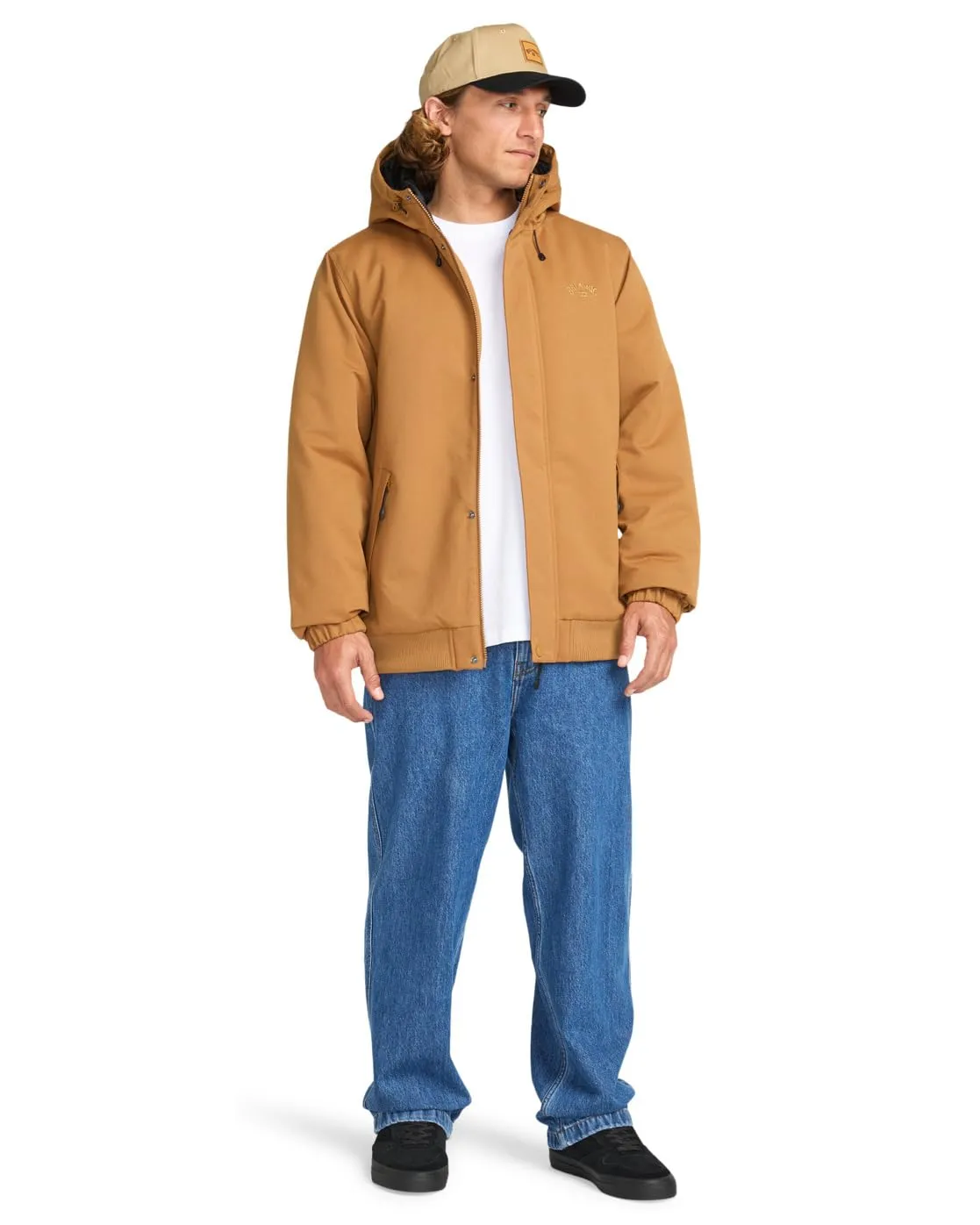 Billabong All Day Jacket parka uomo Blu Ombra impermeabile