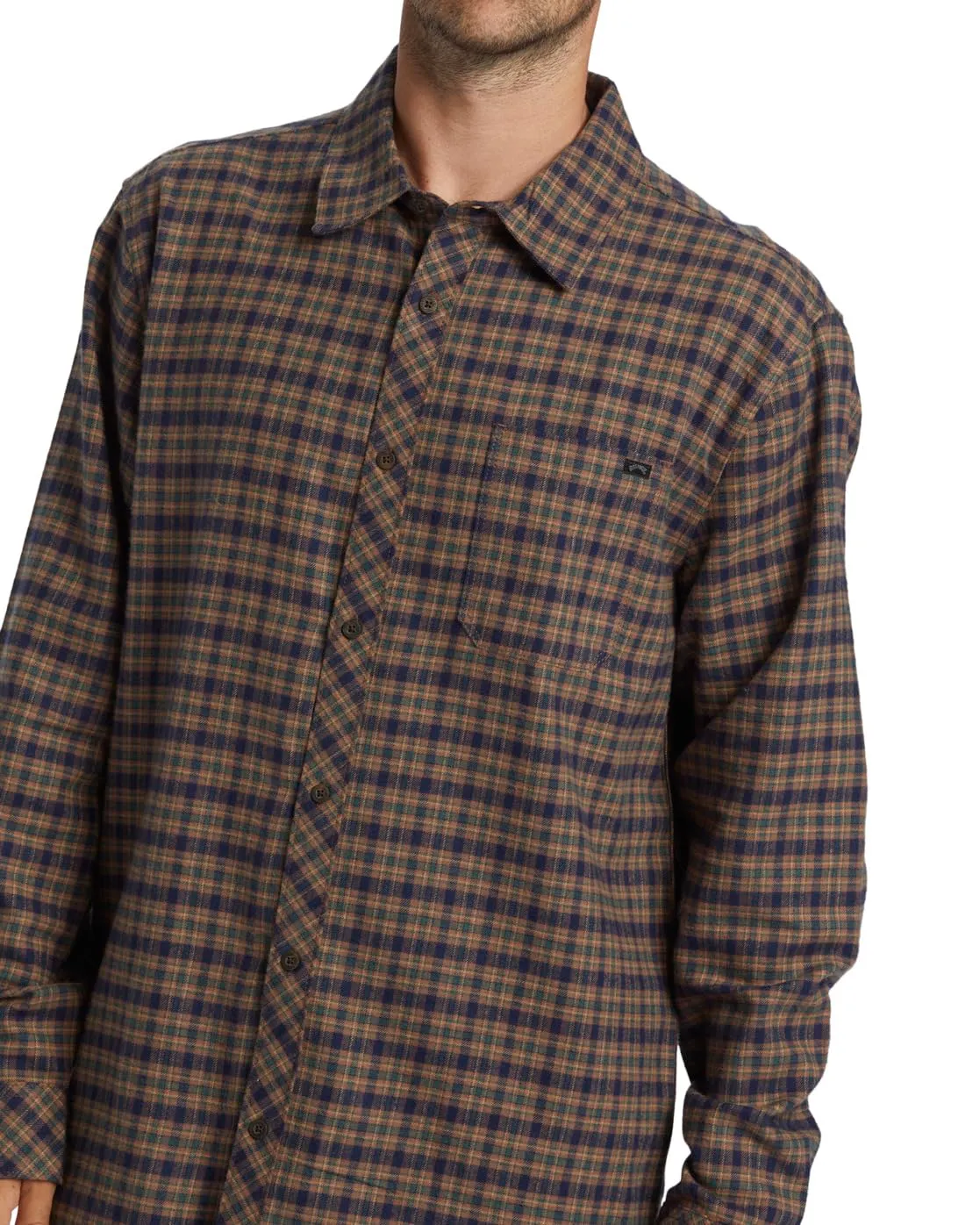 Billabong Coastline Flannel camicia uomo in flanella quadri