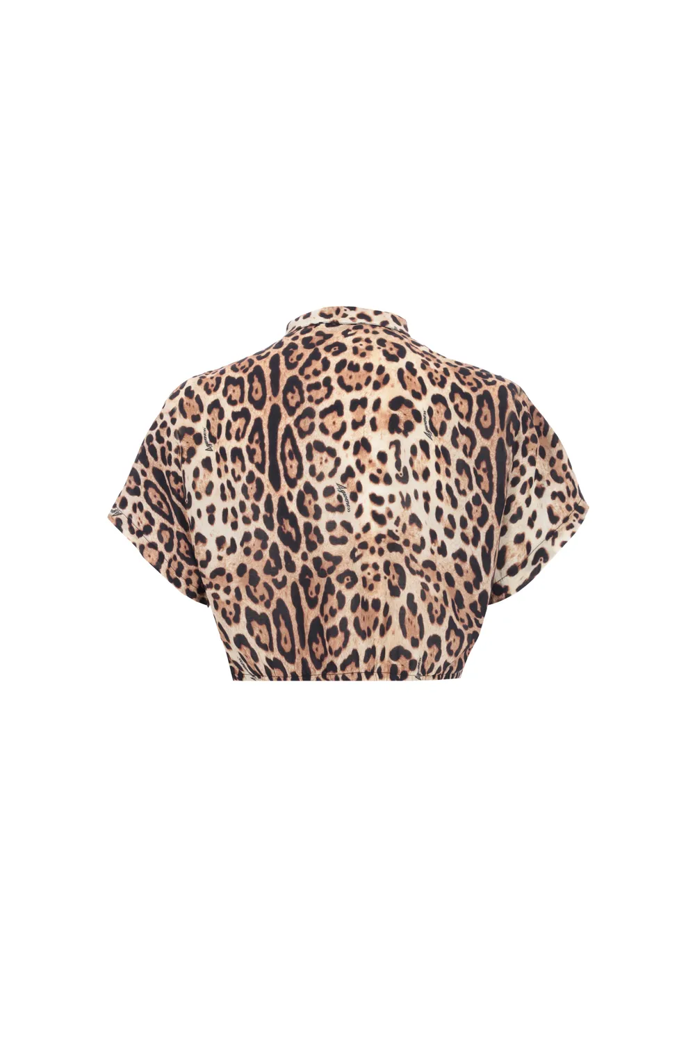 4 Giveness Mussola camicia crop bambina 8 fantasia