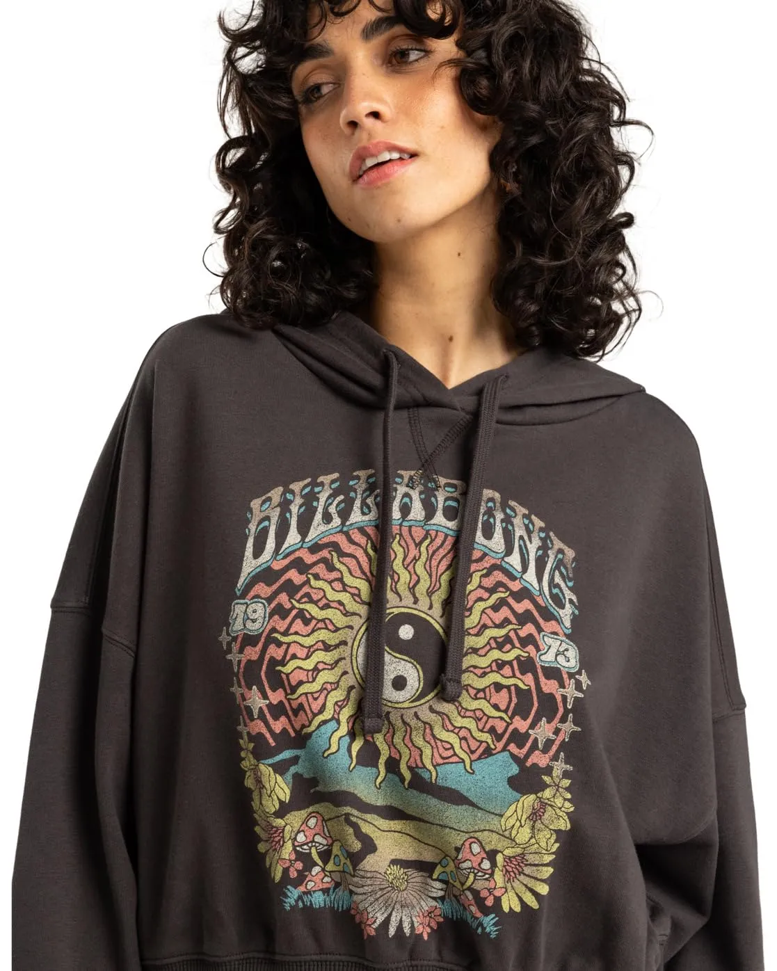 Billabong All Time felpa pile donna morbida manica lunga