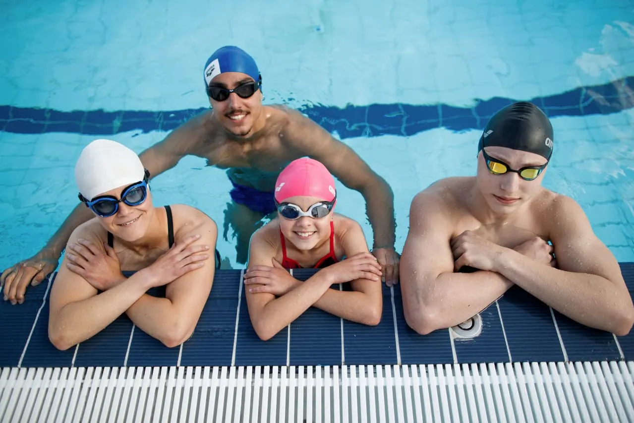 arena Air-Bold Swipe occhialini nuoto adulto smoke nero