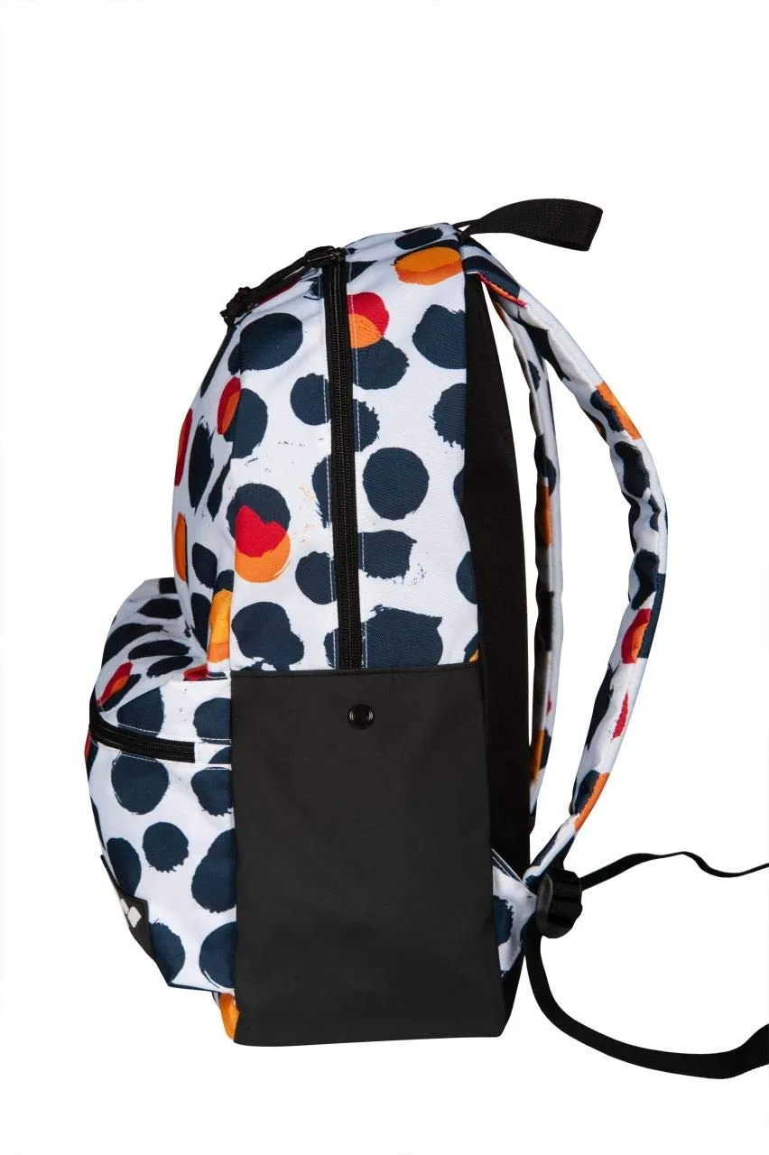 Arena Team Allover zaino sportivo 30 litri polka dots con porta laptop