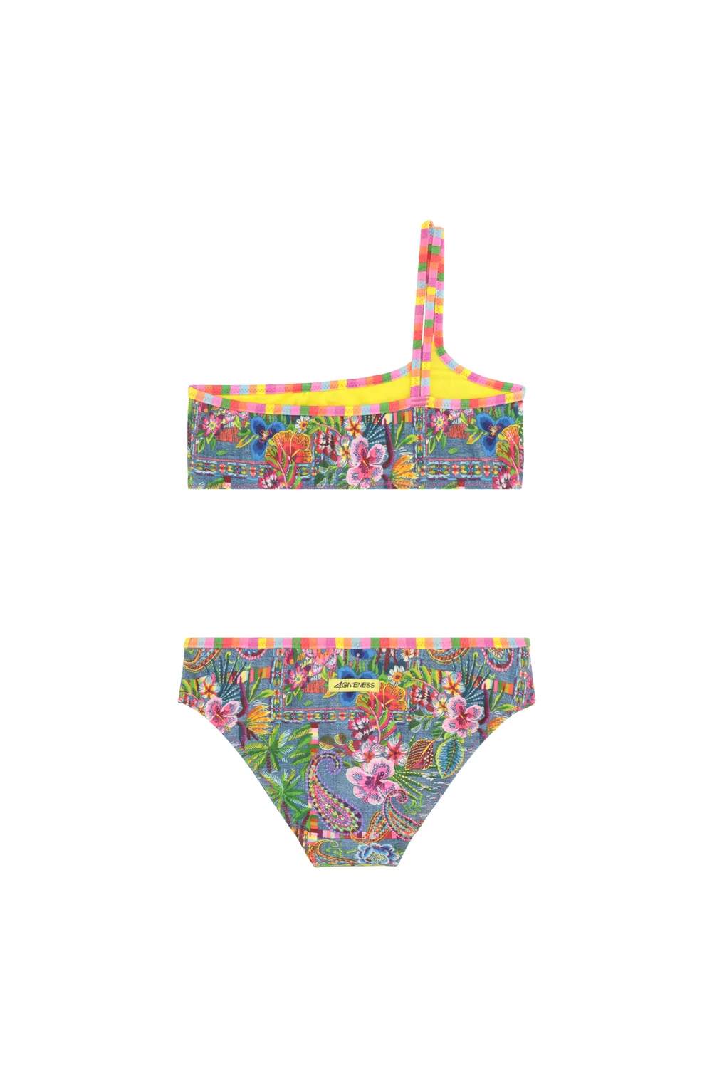 4 Giveness Monospalla bikini bimba slip chiuso