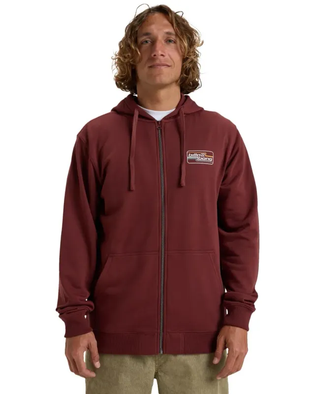 Billabong Foundation ZH felpa zip uomo con cappuccio