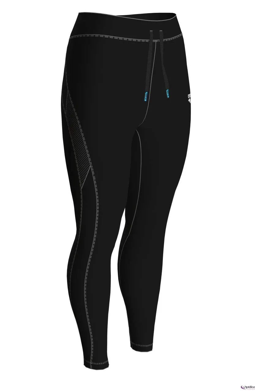 Arena Gym Long Tights leggings donna neri L asciugatura rapida